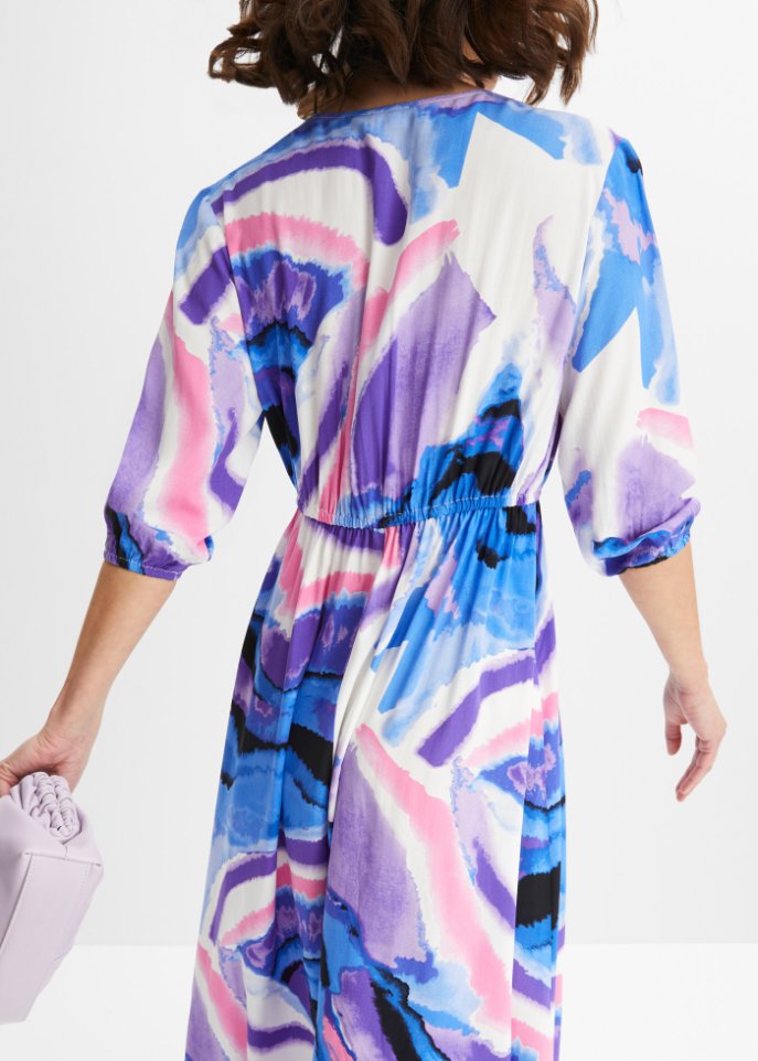 bedrucktes Midikleid