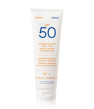 KORRES YOGHURT Sonnenschutz-Emulsion für Körper und Gesicht SPF50 Sonnenmilch-250 ml
