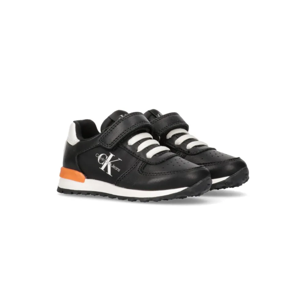 Calvin Klein Cut Lace Up Velcro V1B9-80133-0208-001 / schwarz