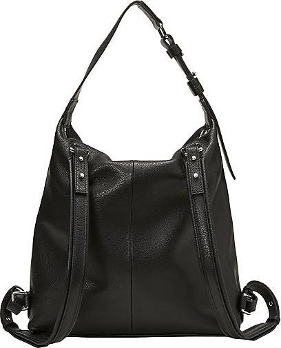 Marc O'Polo 2in1 Rucksack aus fein genarbtem Rindleder