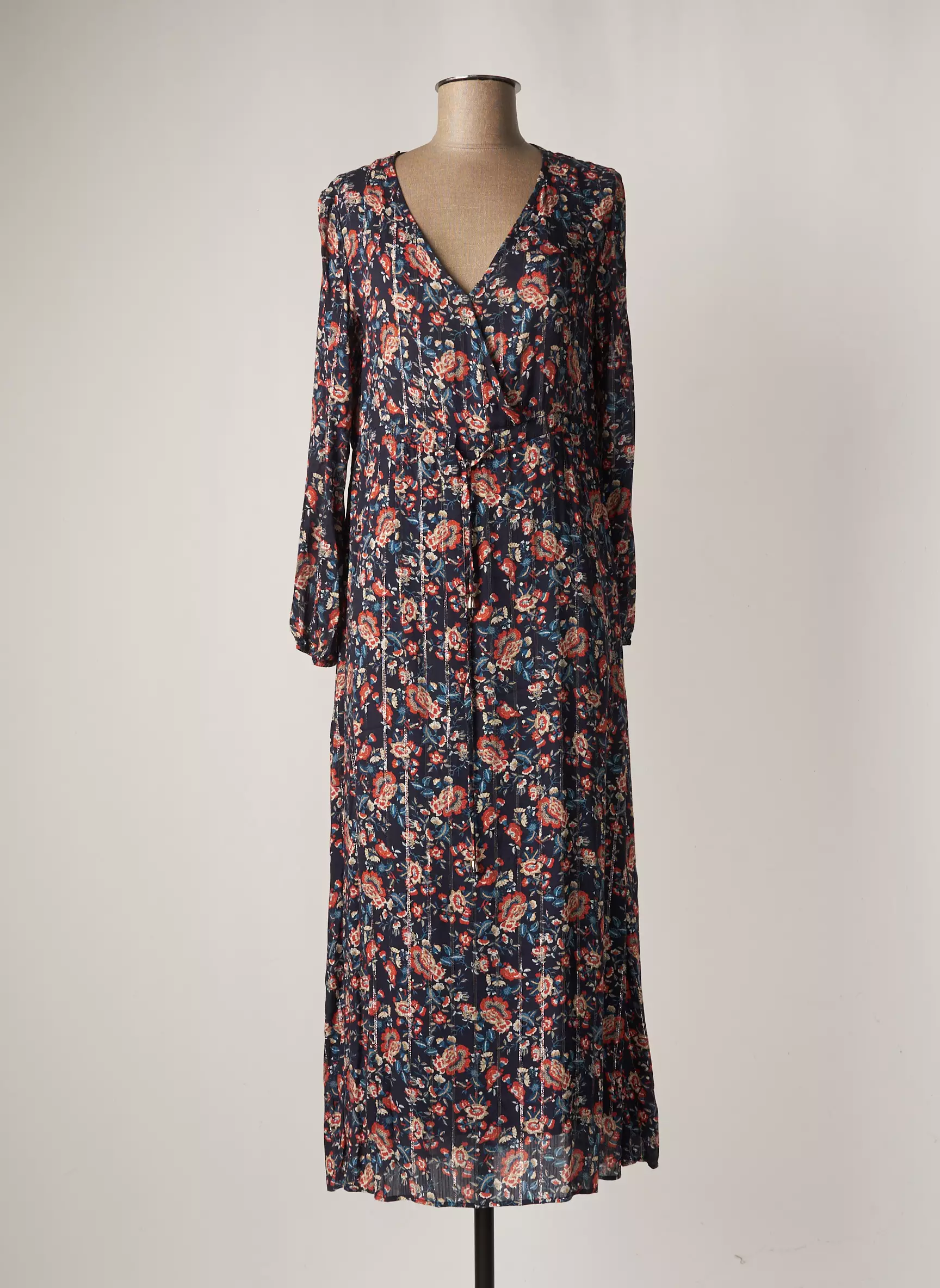 C Est Beau La Vie Robes Longues Femme couleur bleu