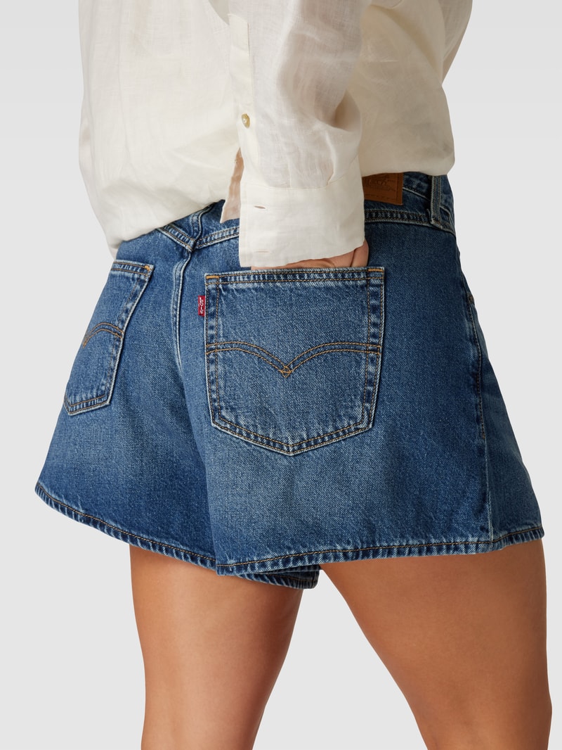 PLUS SIZE Jeansshorts aus reiner Baumwolle in jeans
