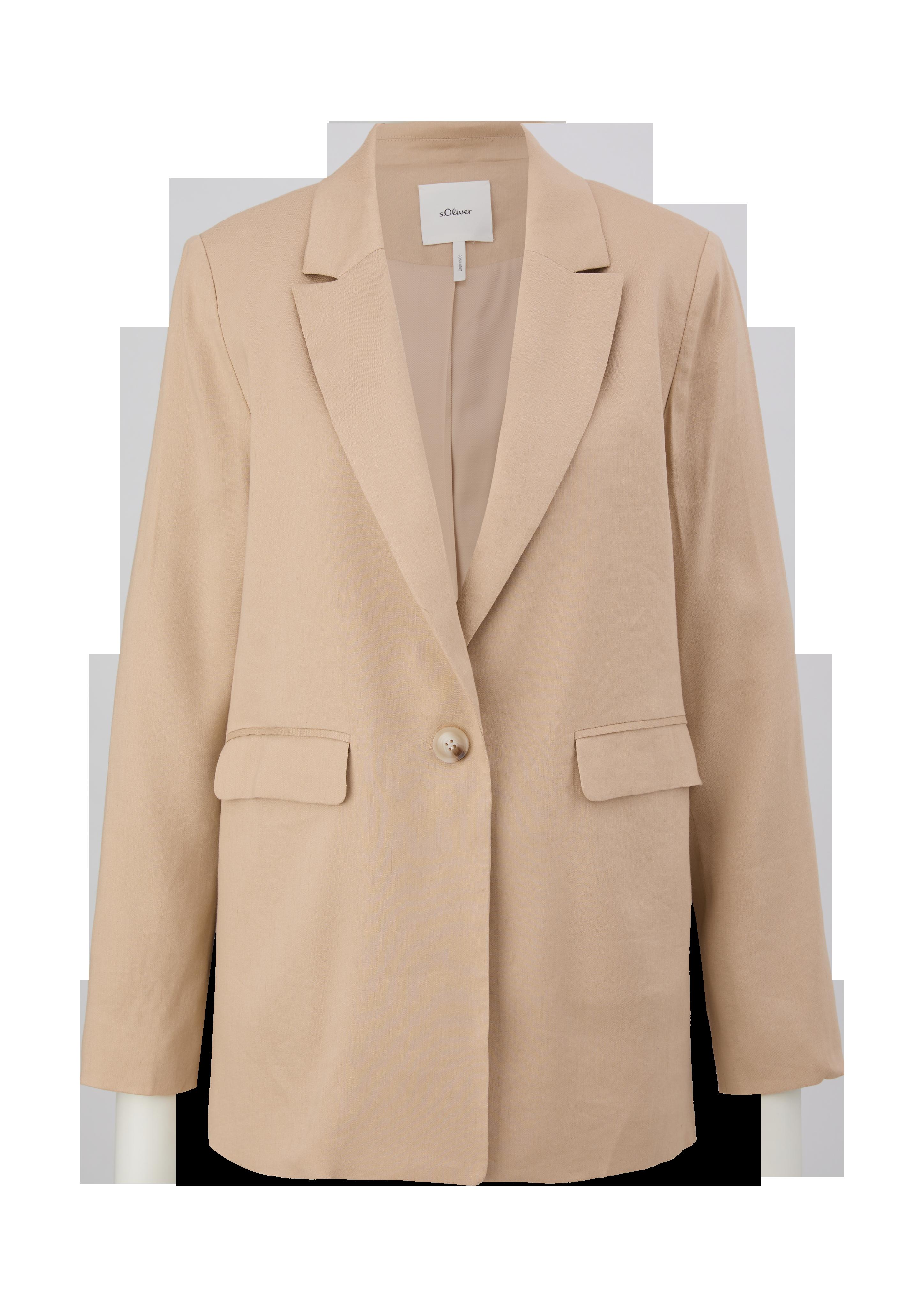 Blazer aus Leinenmix  2129711-8403