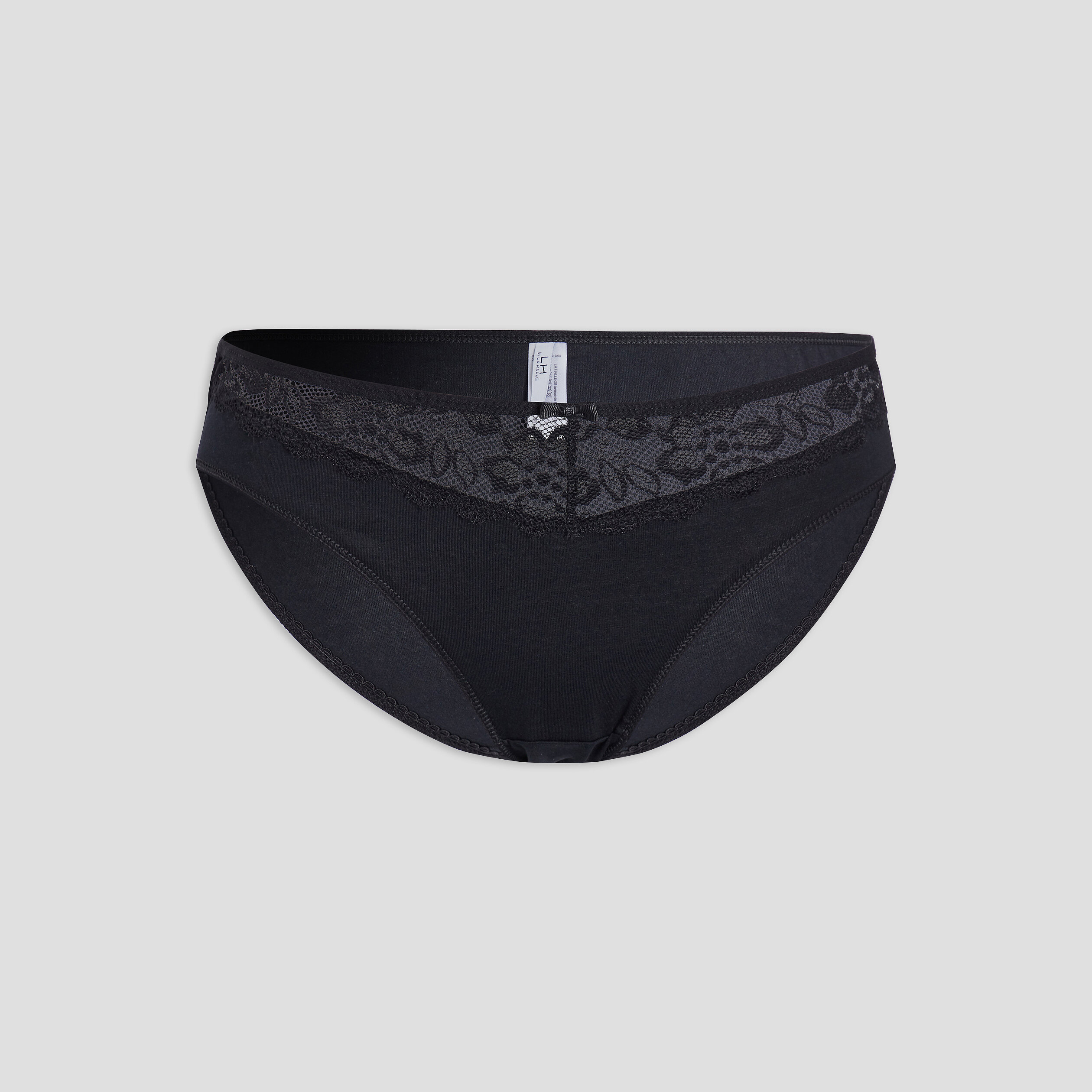 Culotte en coton noir femme | La Halle