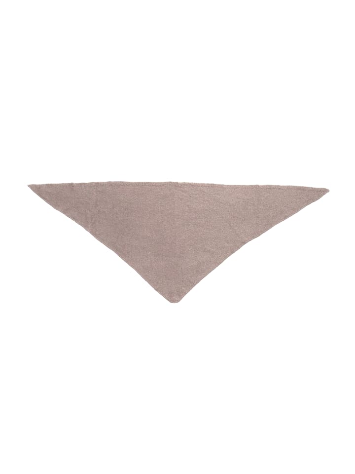 Faera Bouclé Dreieckstuch cozy Material in Grau-2 günstig kaufen onesize