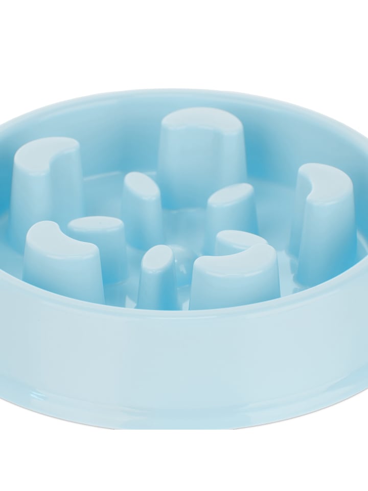 relaxdays Anti Schling Napf in Blau - 600 ml günstig kaufen onesize