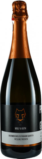 2018 Obermoscheler Paradiesgarten Riesling Sekt trocken - Weingut Wolf & Guth