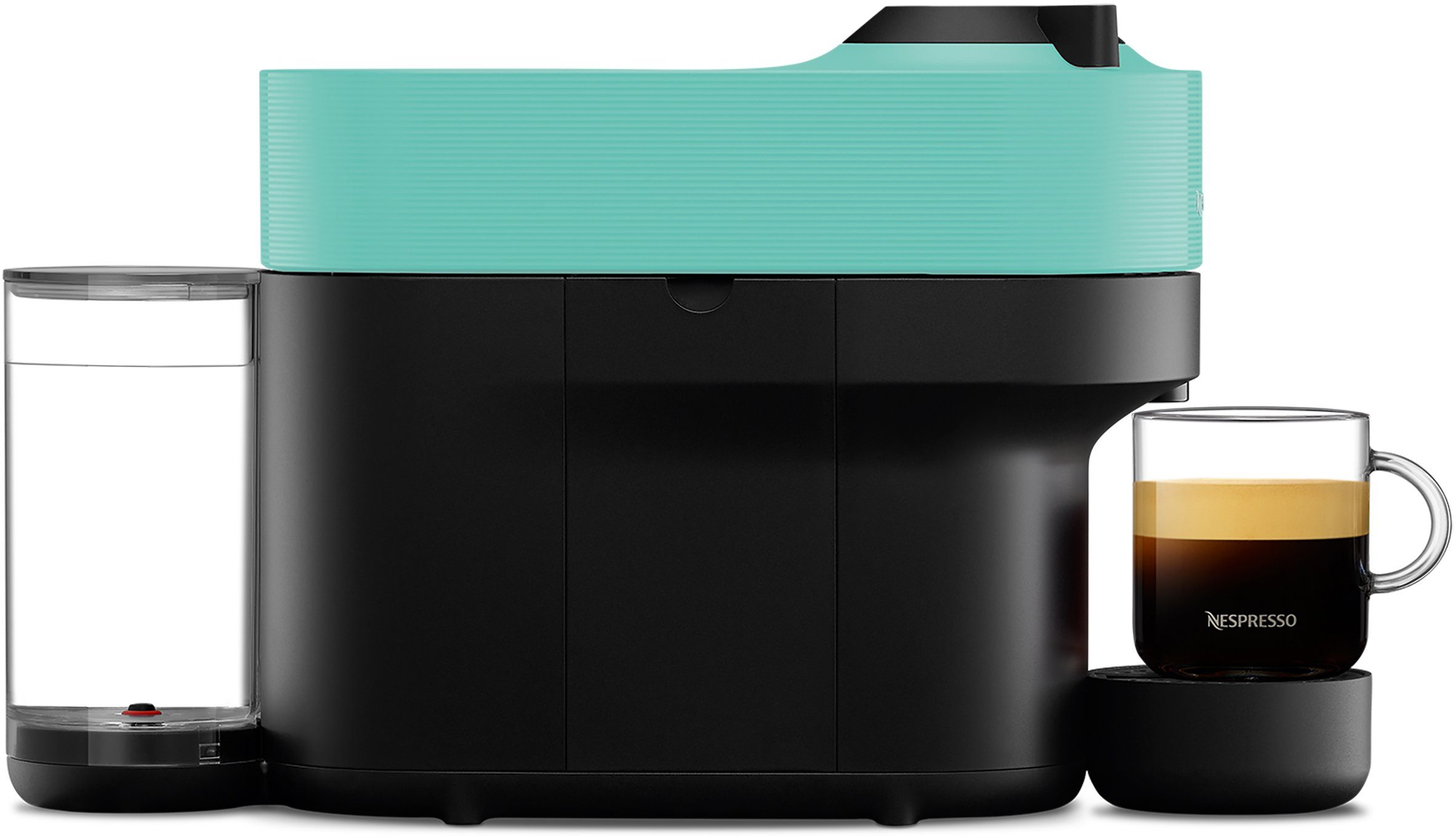Nespresso Kapselmaschine Vertuo Pop XN9204 von Krups, 560 ml Kapazität, aut. Kapselerkennung, One-Touch, 4 Tassengrößen