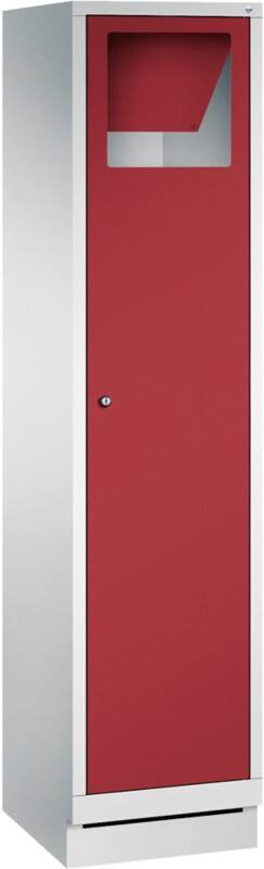C P S 3000 Evolo Metall Schließfach 1 Türen Zylinderschloss 420 x 500 x 1.800 mm Lichtgrau 48170-210 S10005
