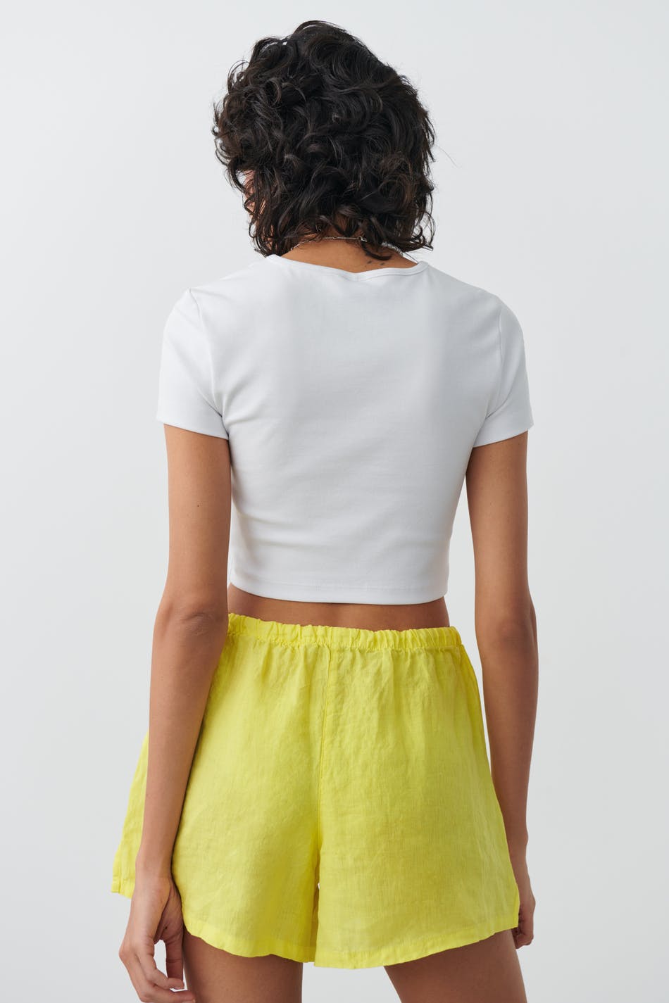 Cropped tight top