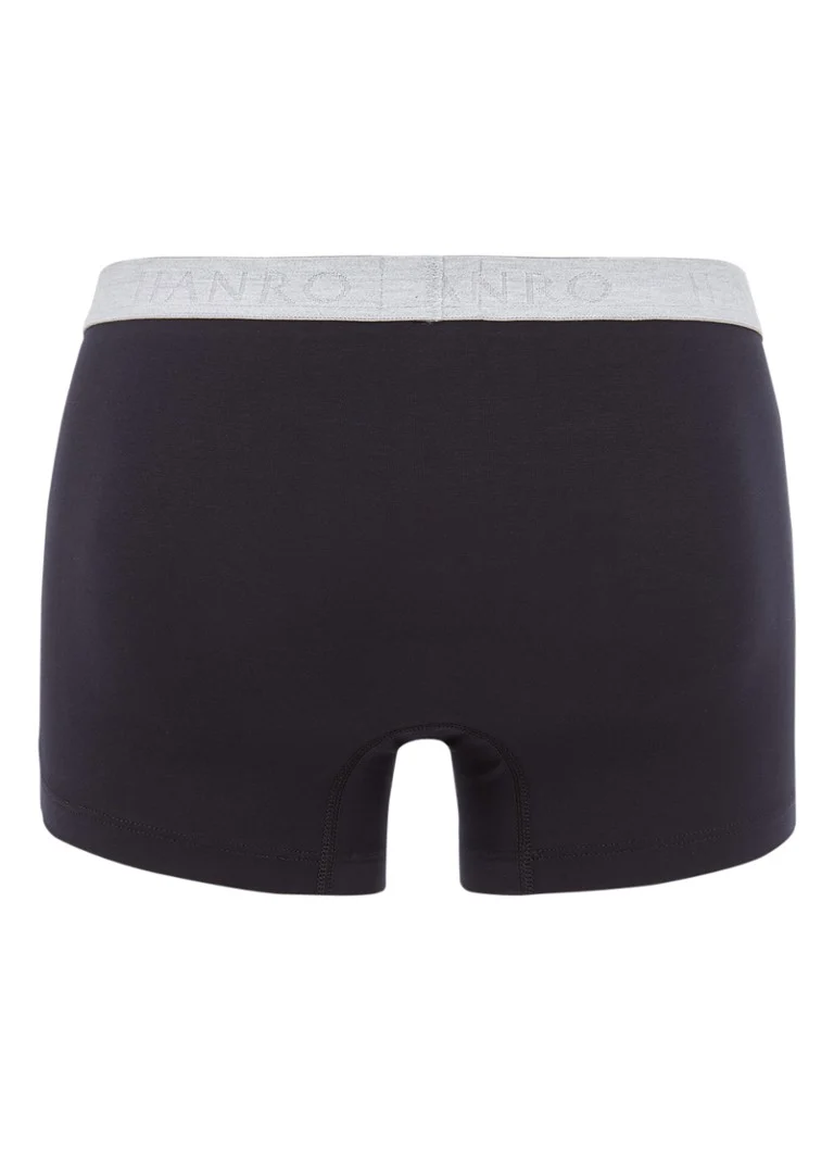 Hanro Trunk Cotton Essentials boxer shorts in uni in 2-pack