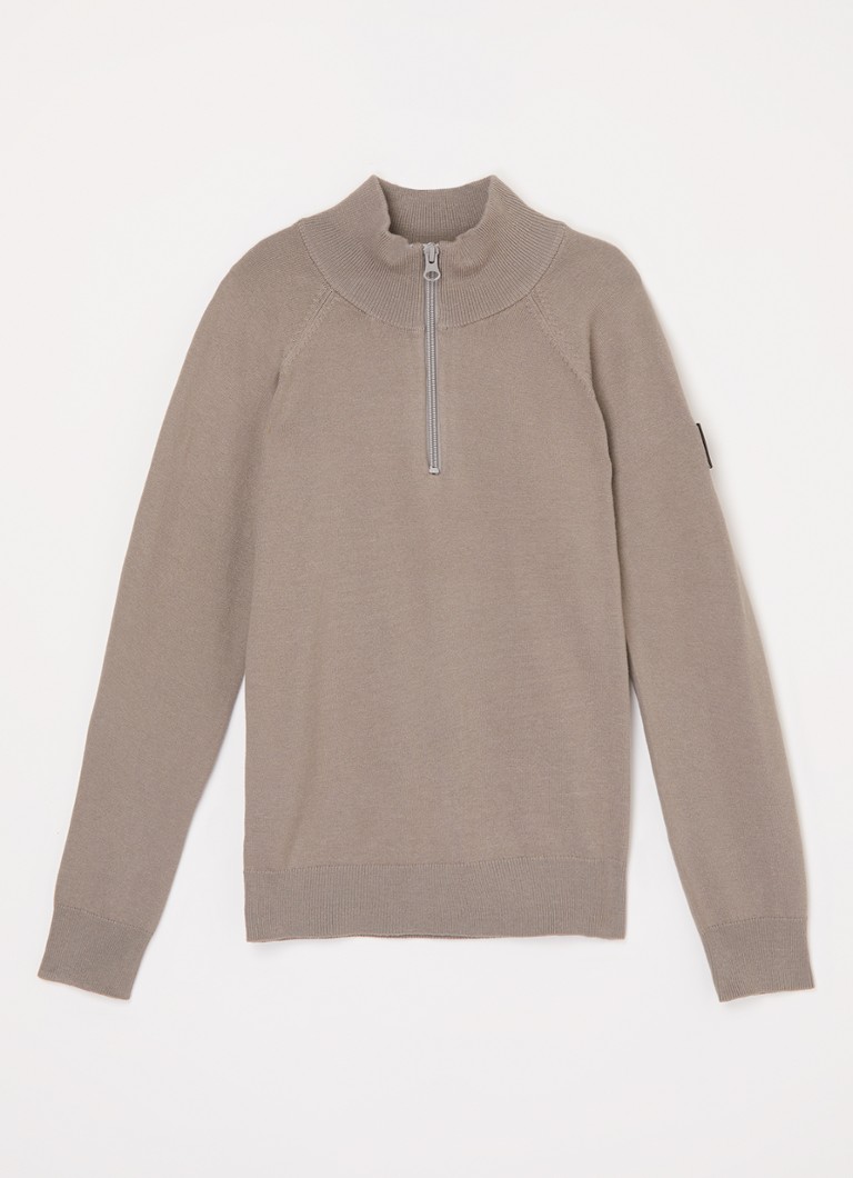 Retour Jeans  Charles fijngebreide pullover met halve rits