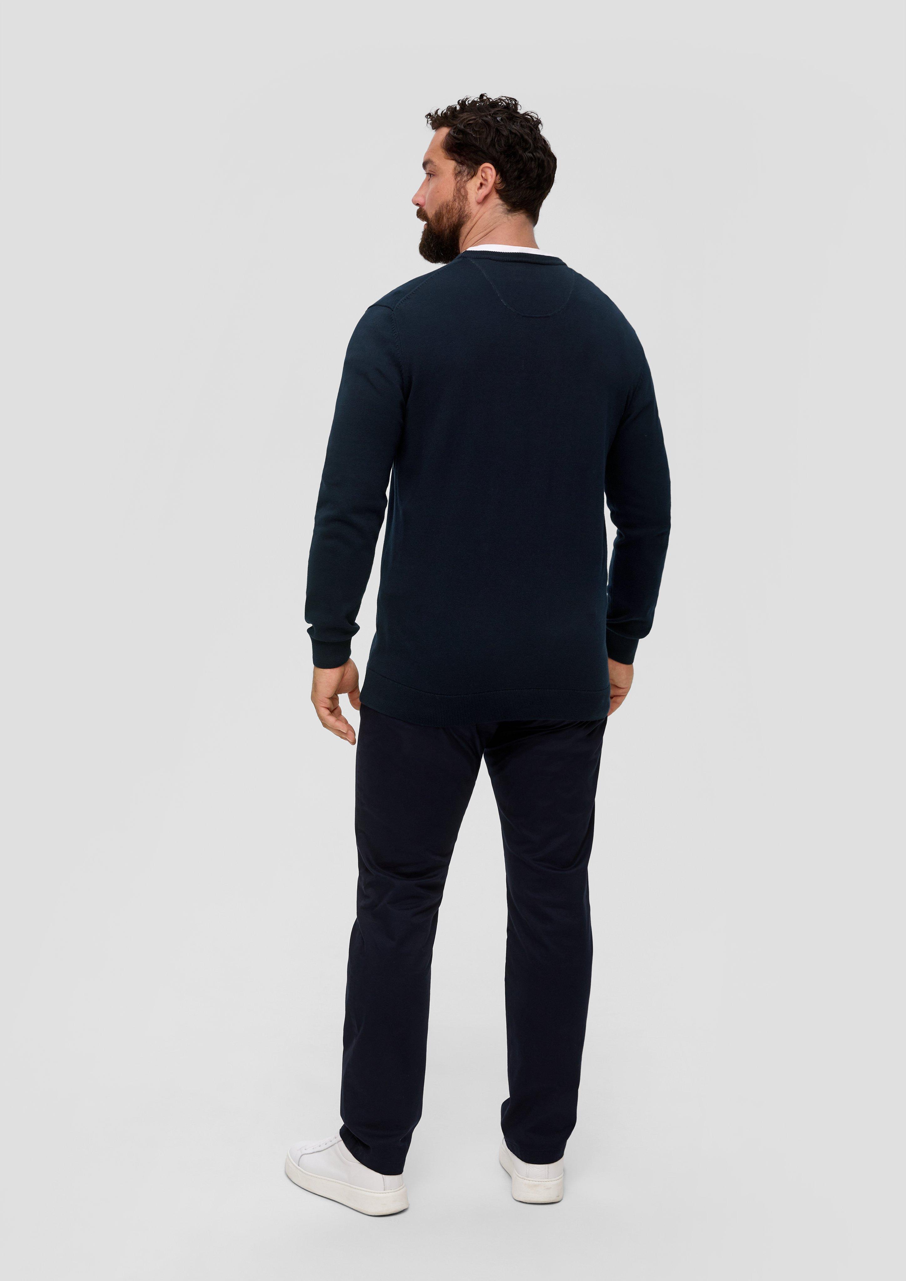 Strickpullover mit Logo-Stickerei  2148210-5978