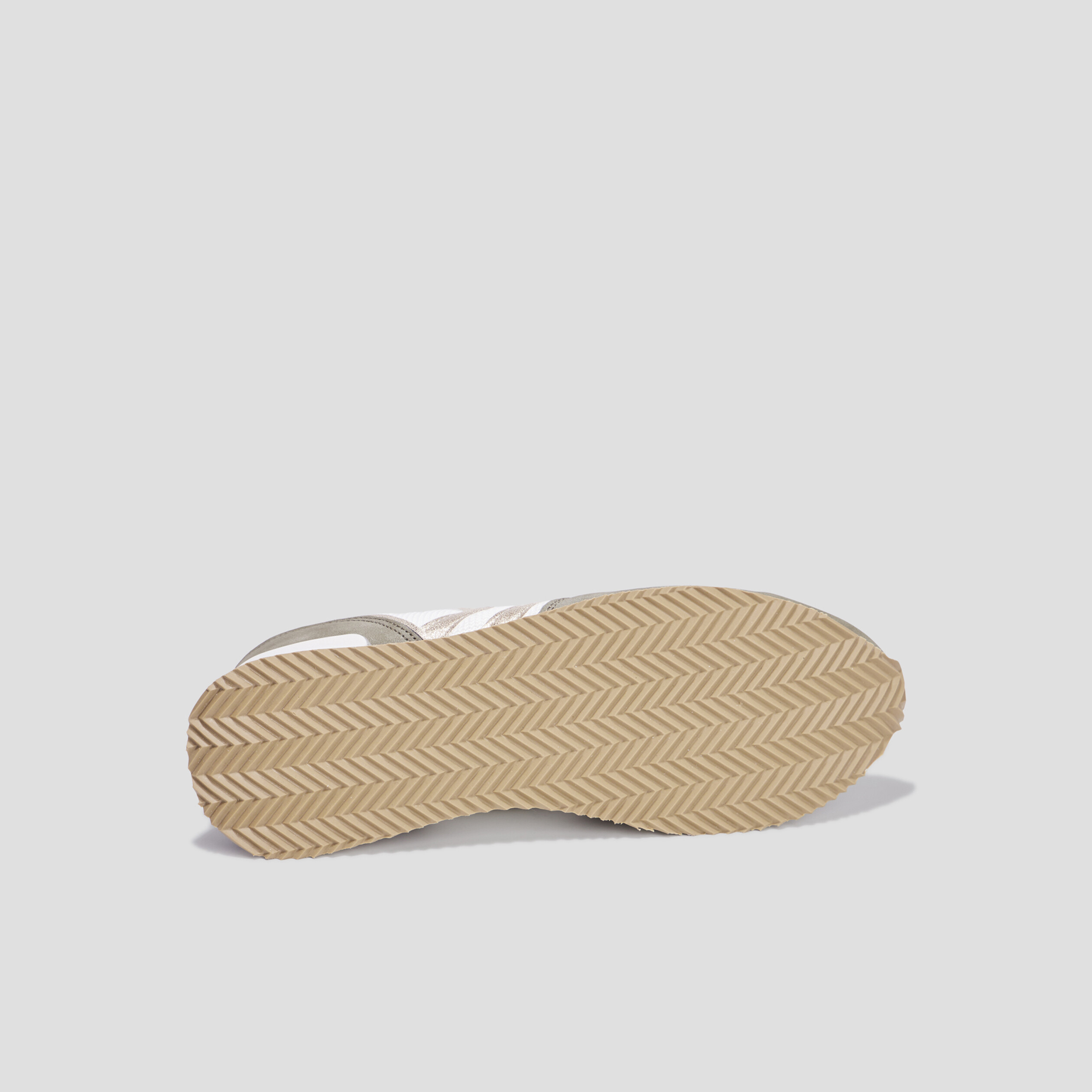 Baskets bi-matière à lacets Creeks vert kaki femme | La Halle
