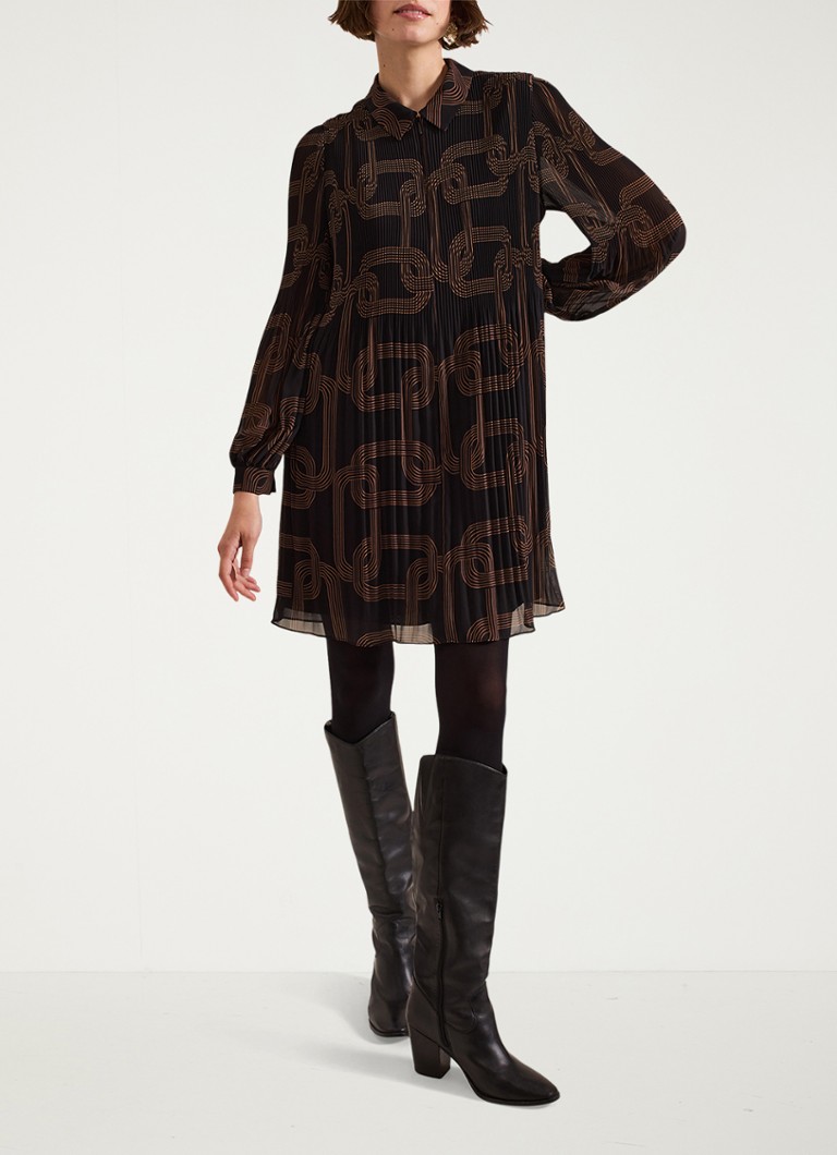 Rochie scurtă Phase Eight Ella cu imprimeu grafic