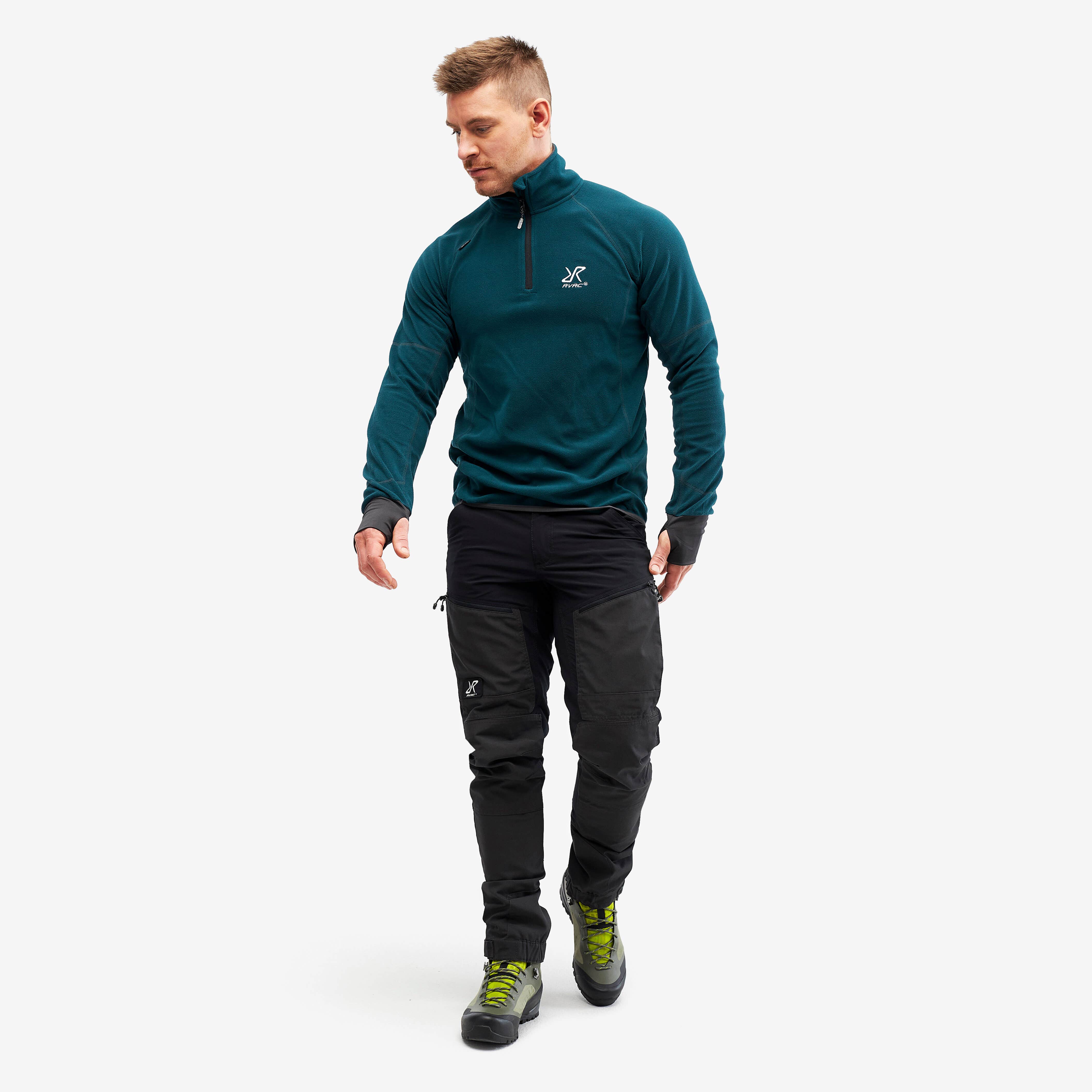 Trekker Fleece Homme Teal