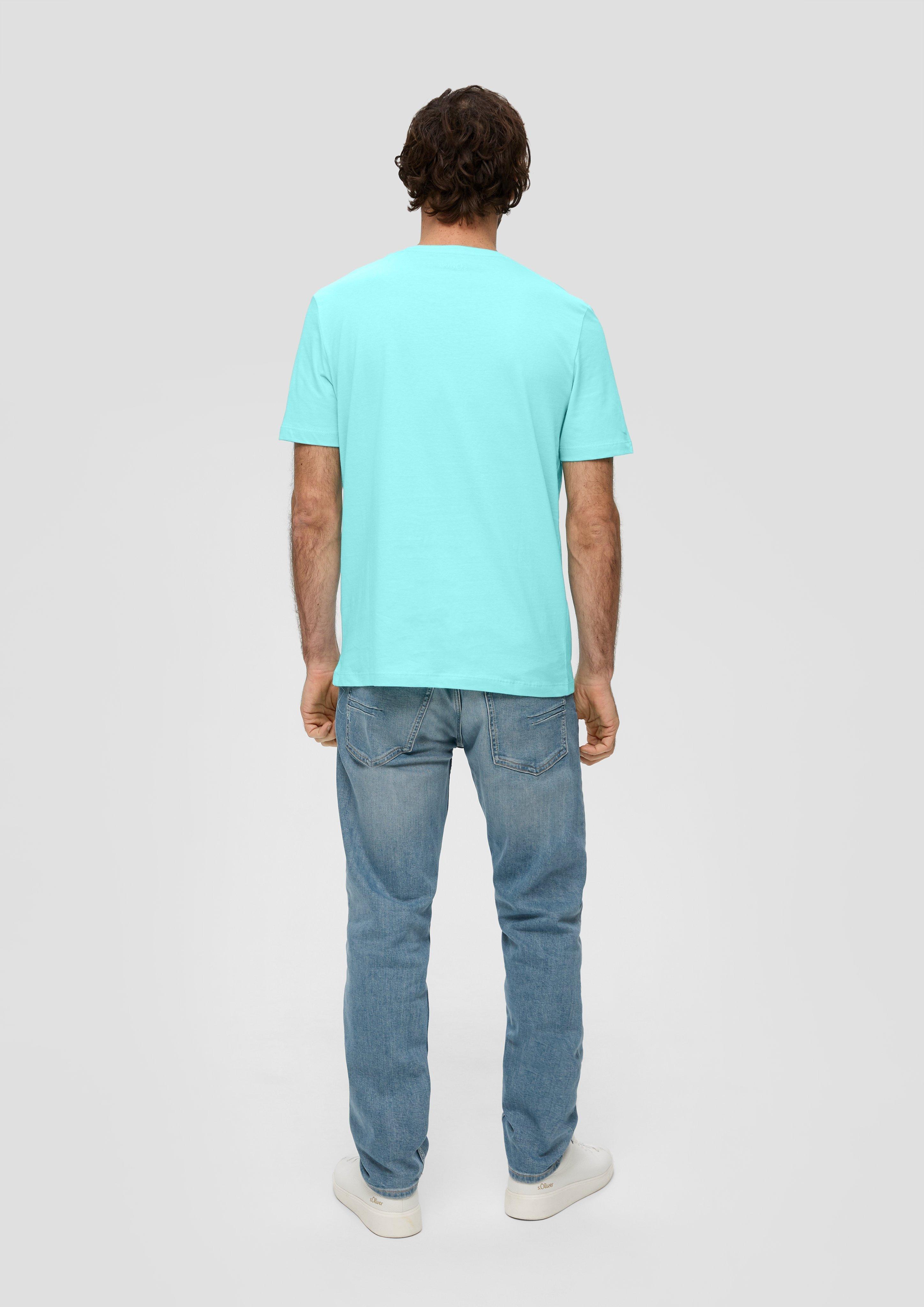 T-Shirt mit Labelprint  2141455-6040