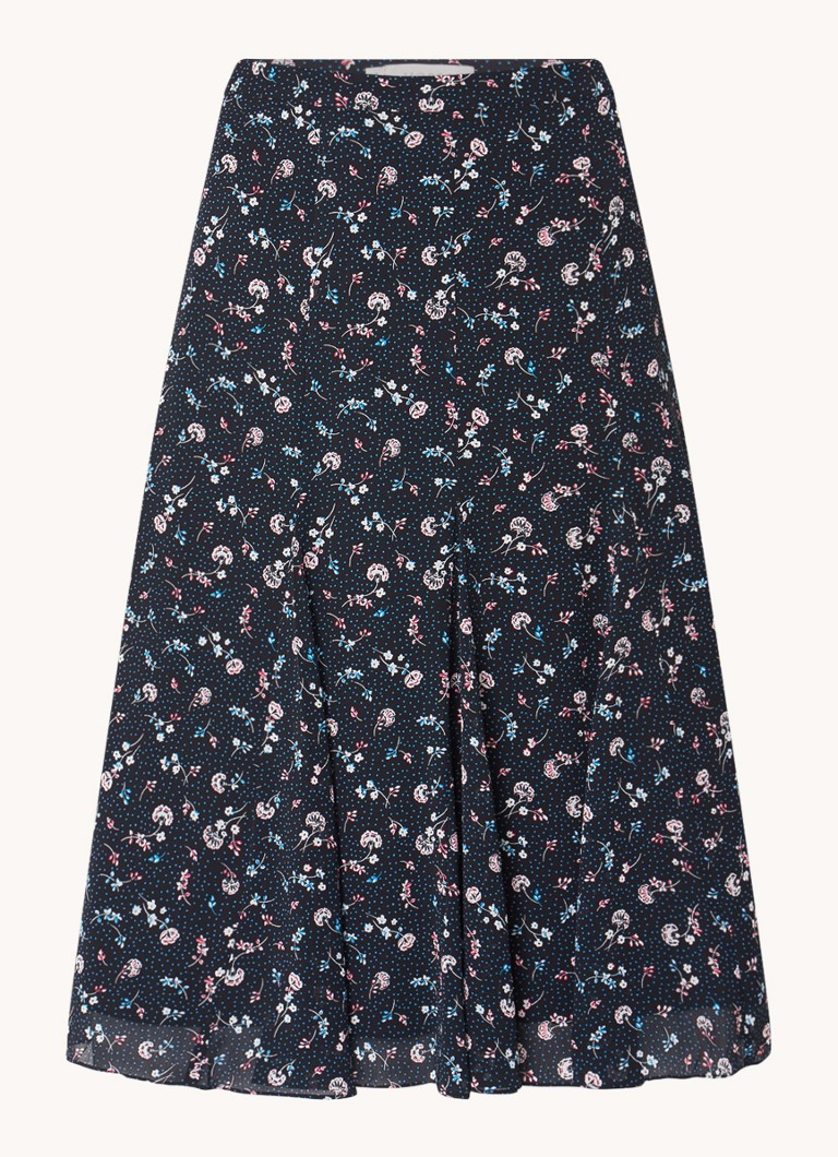 Fustă midi cu imprimeu floral Tess de Hobbs