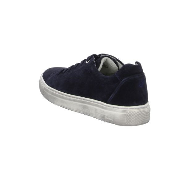 SIOUX Freizeit Schnürer blau Sneaker