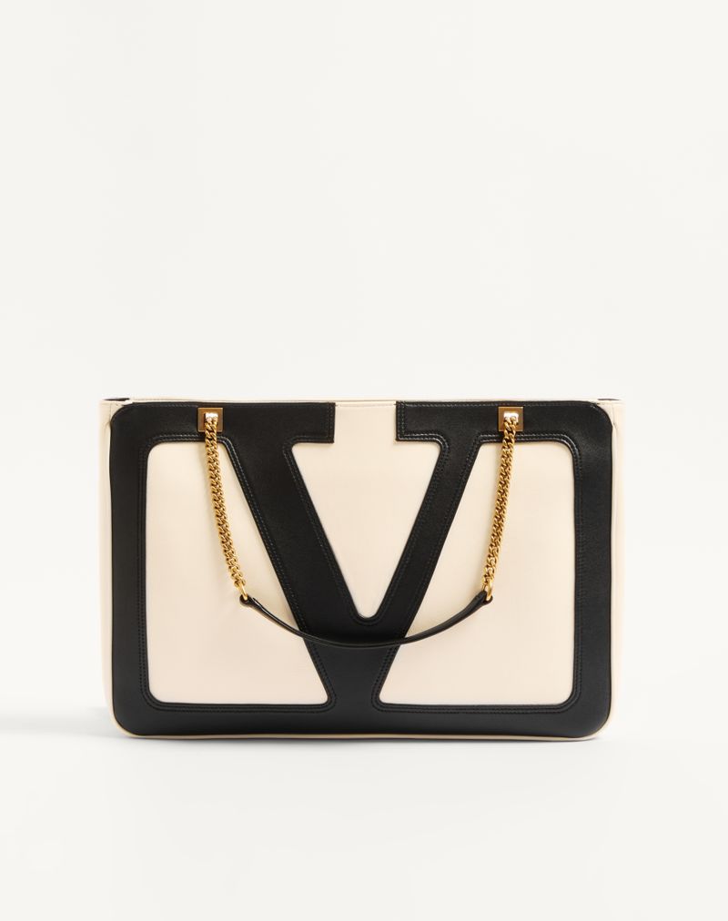 Valentino Garavani Viva Superstar Bolsa Média Nappa