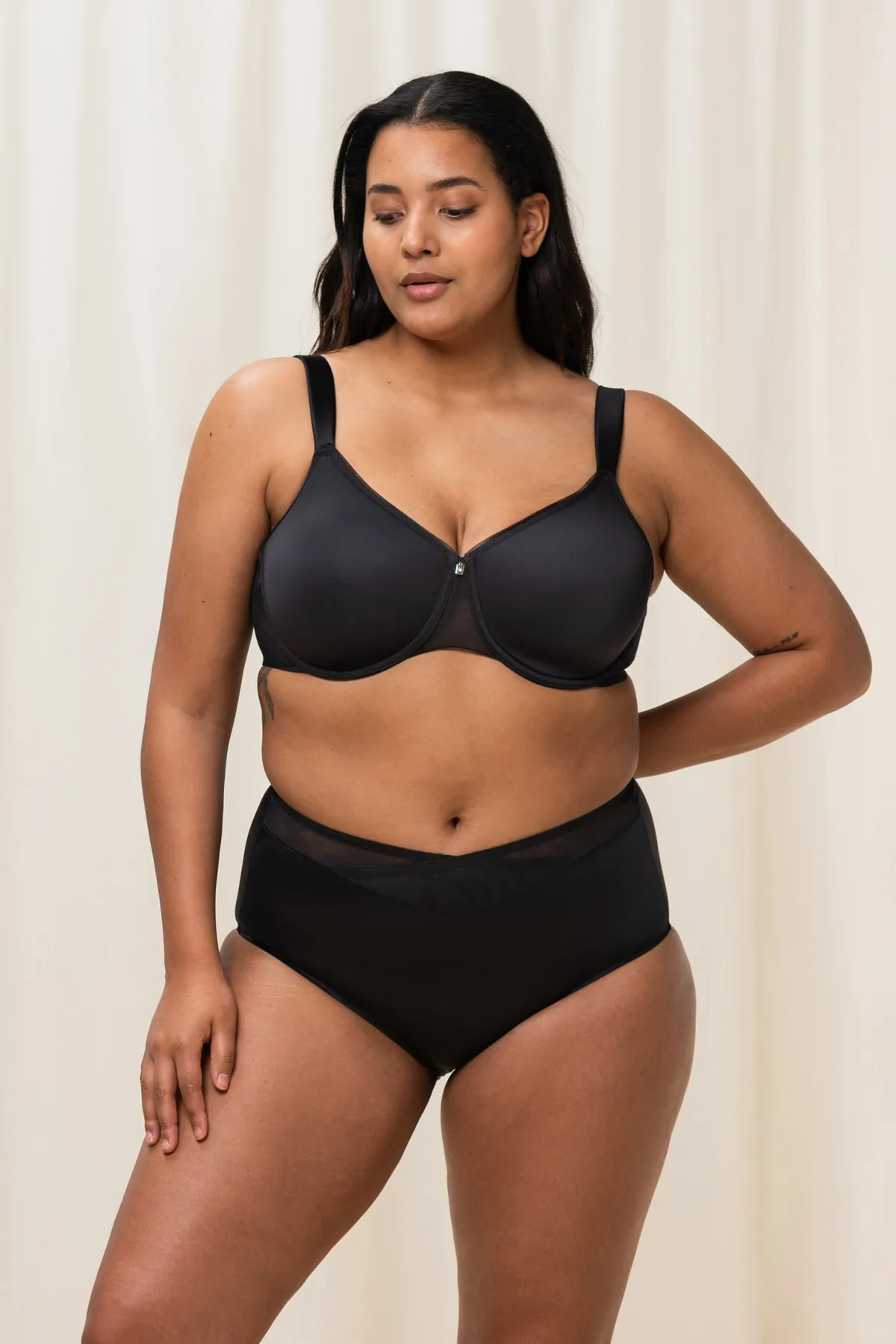 Triumph  Korsage - Schwarz - Unifarben