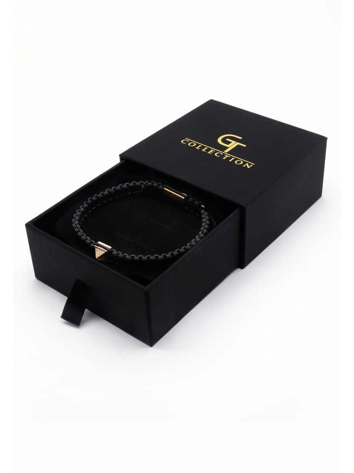 GT COLLECTION Armband Pyramid in black/gold günstig kaufen onesize