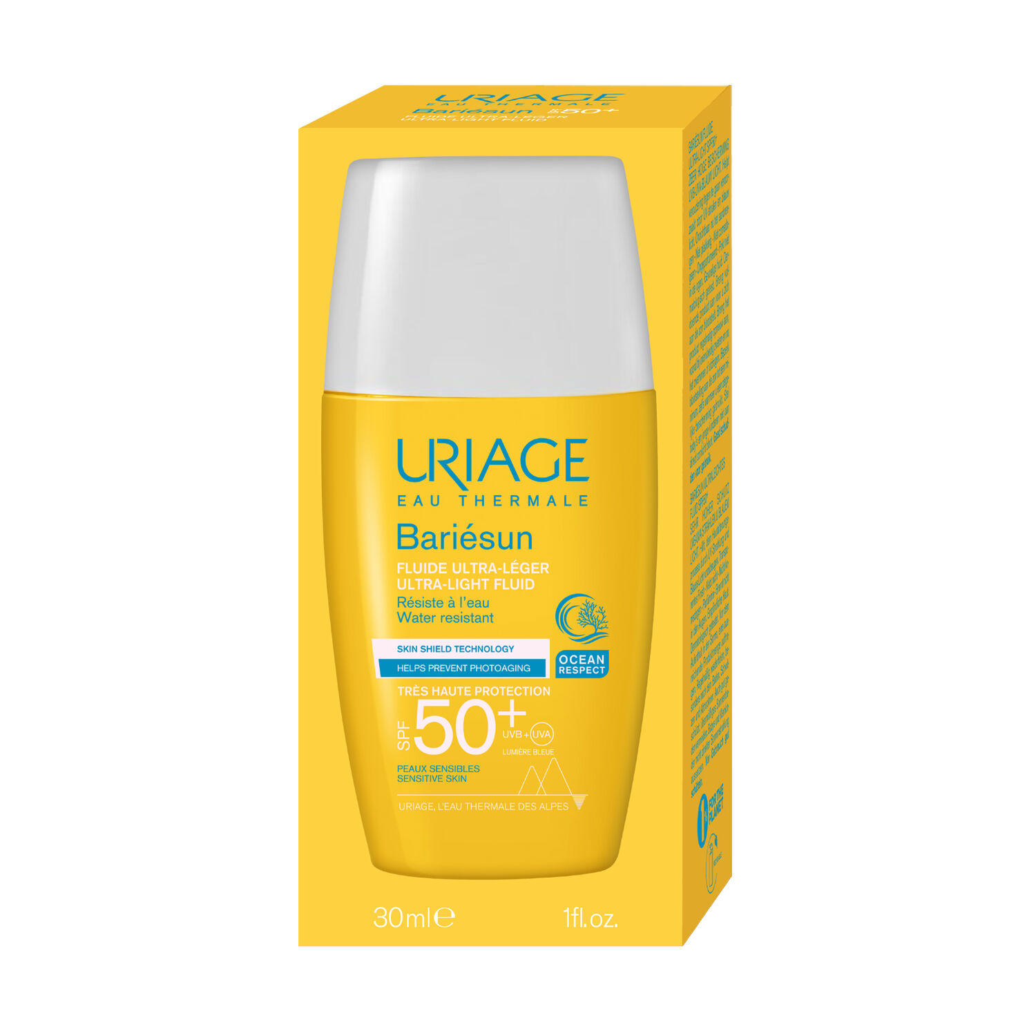 Uriage Bariésun Fluide Ultra-Léger SPF50+, 30 ml