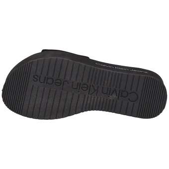 Calvin Klein Flatform Sandal in schwarz