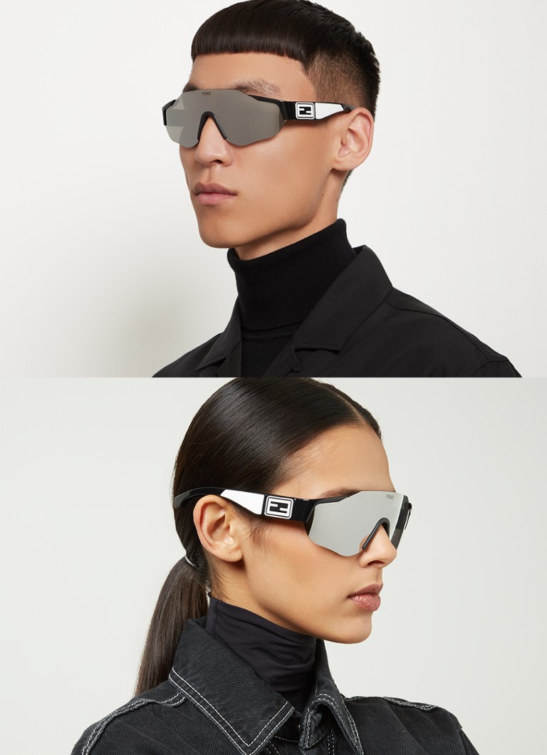 Fendi Sport Baguette Wasabi Sunglasses FE40088U