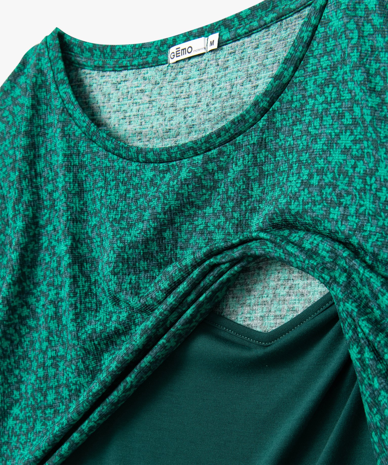 Robe de grossesse et d'allaitement en maille imprimée imprime | GEMO