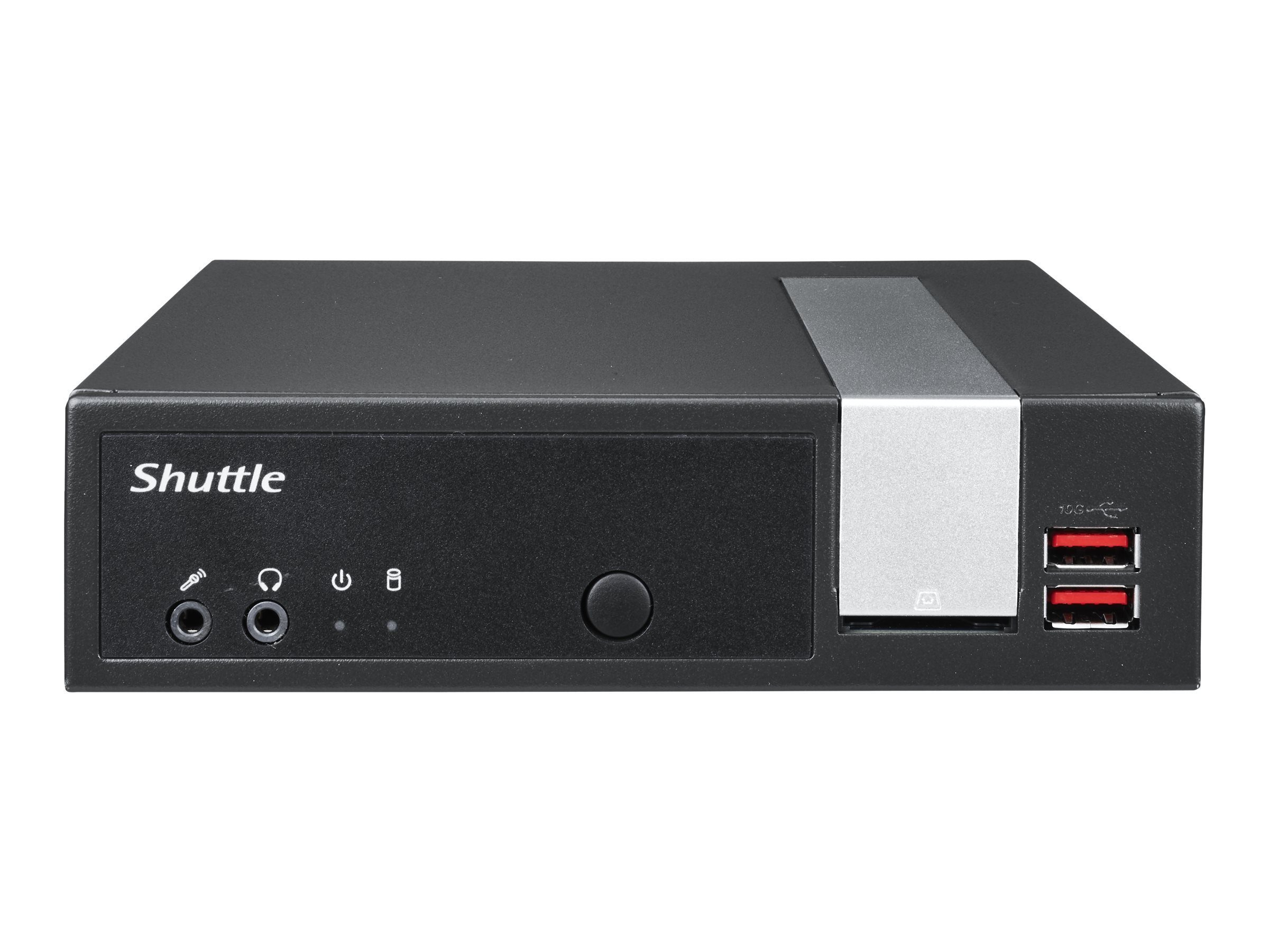 Shuttle SHUTTLE Barebone XPCslim DL20N6V2 N6005 SO-DDR4 black Barebone-PC