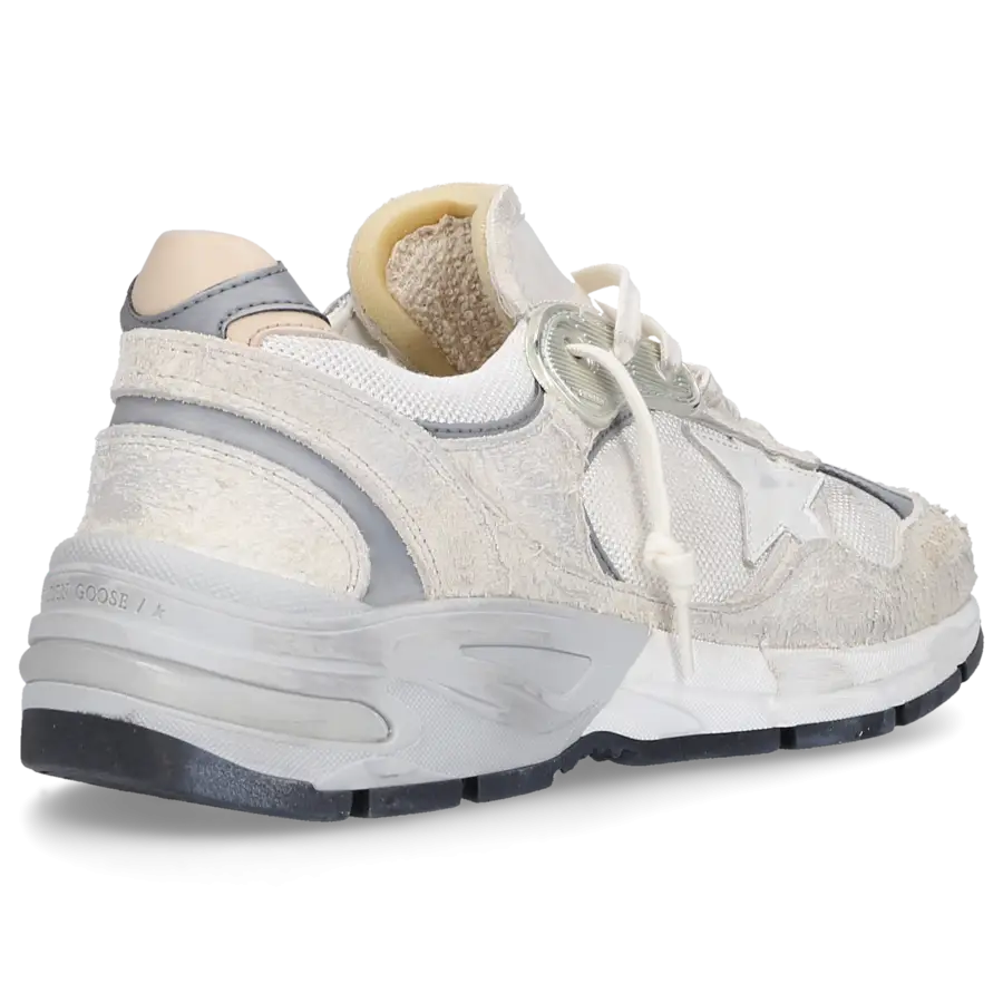 Golden Goose - Sneaker low RUNNING DAD Wildleder - weiß