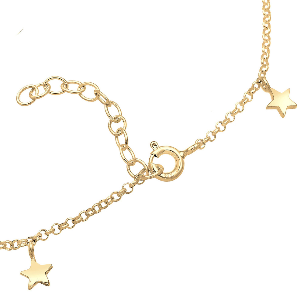 Elli Elli Bracelet de Cheville Bijoux Pied Femme - (925/1000) Argent Bijoux