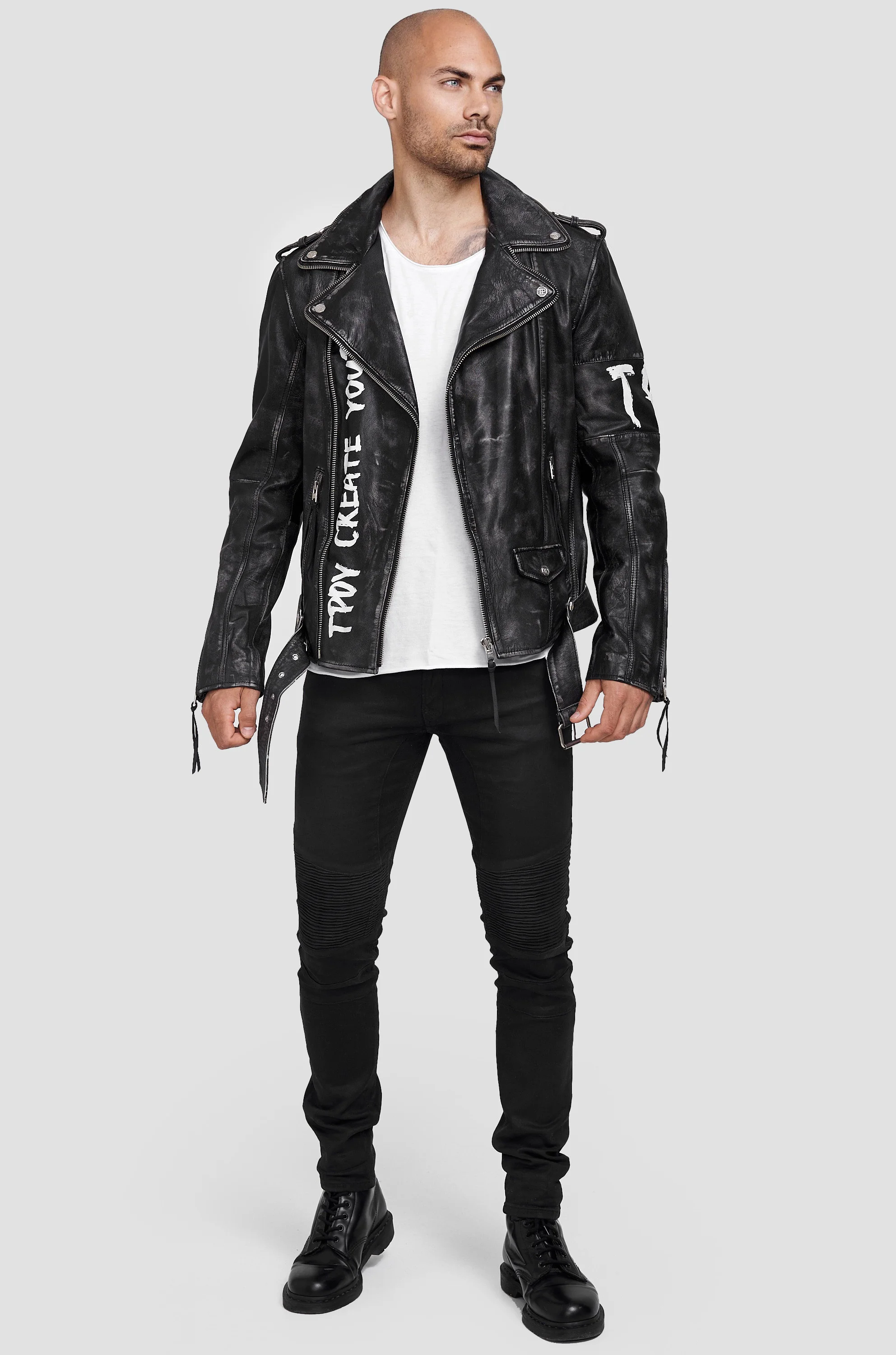 Trueprodigy RUSSELL - Chaqueta de cuero