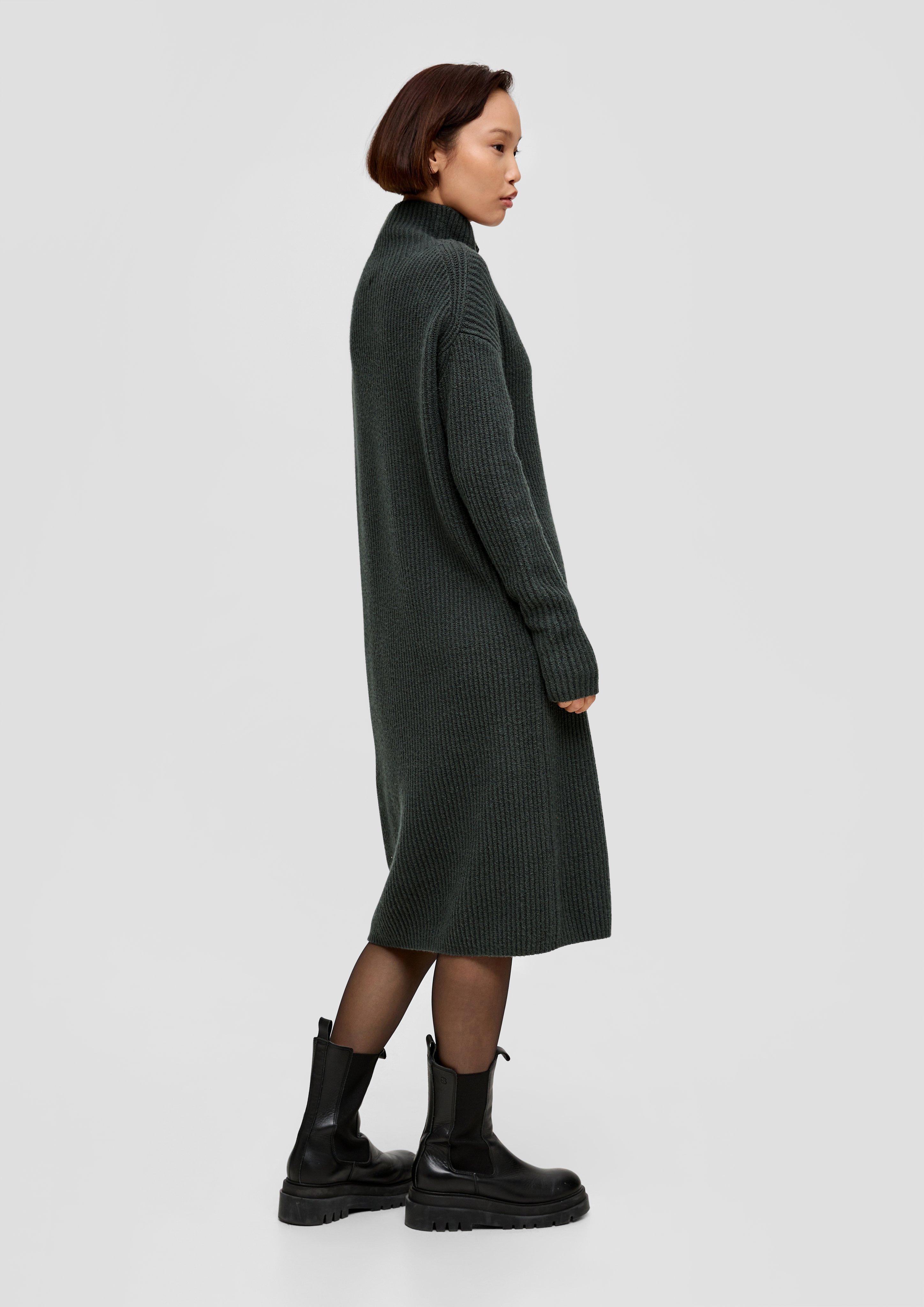 Strickkleid mit Stehkragen  2135279-7909