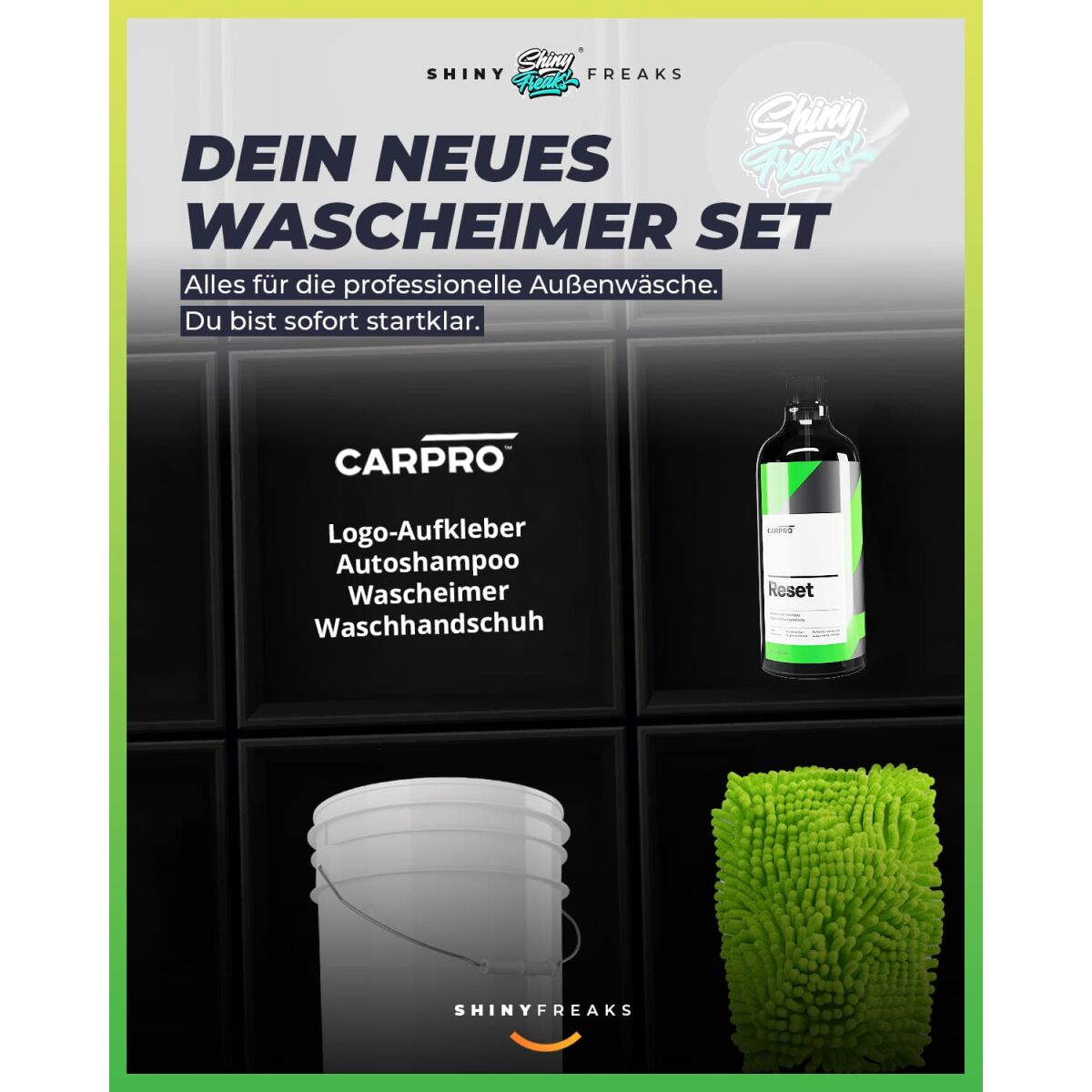 CarPro - Wascheimer Set | Basic 19L