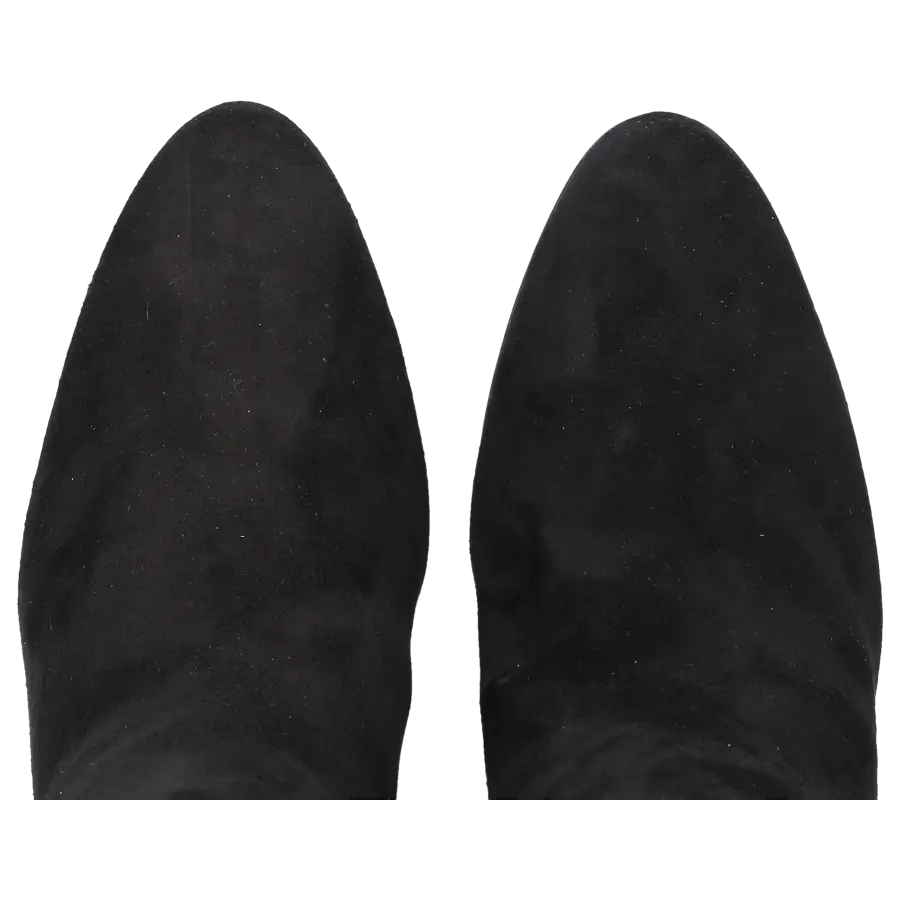 Aquazzura - Klassische Stiefeletten MANZONI 85 Veloursleder - schwarz