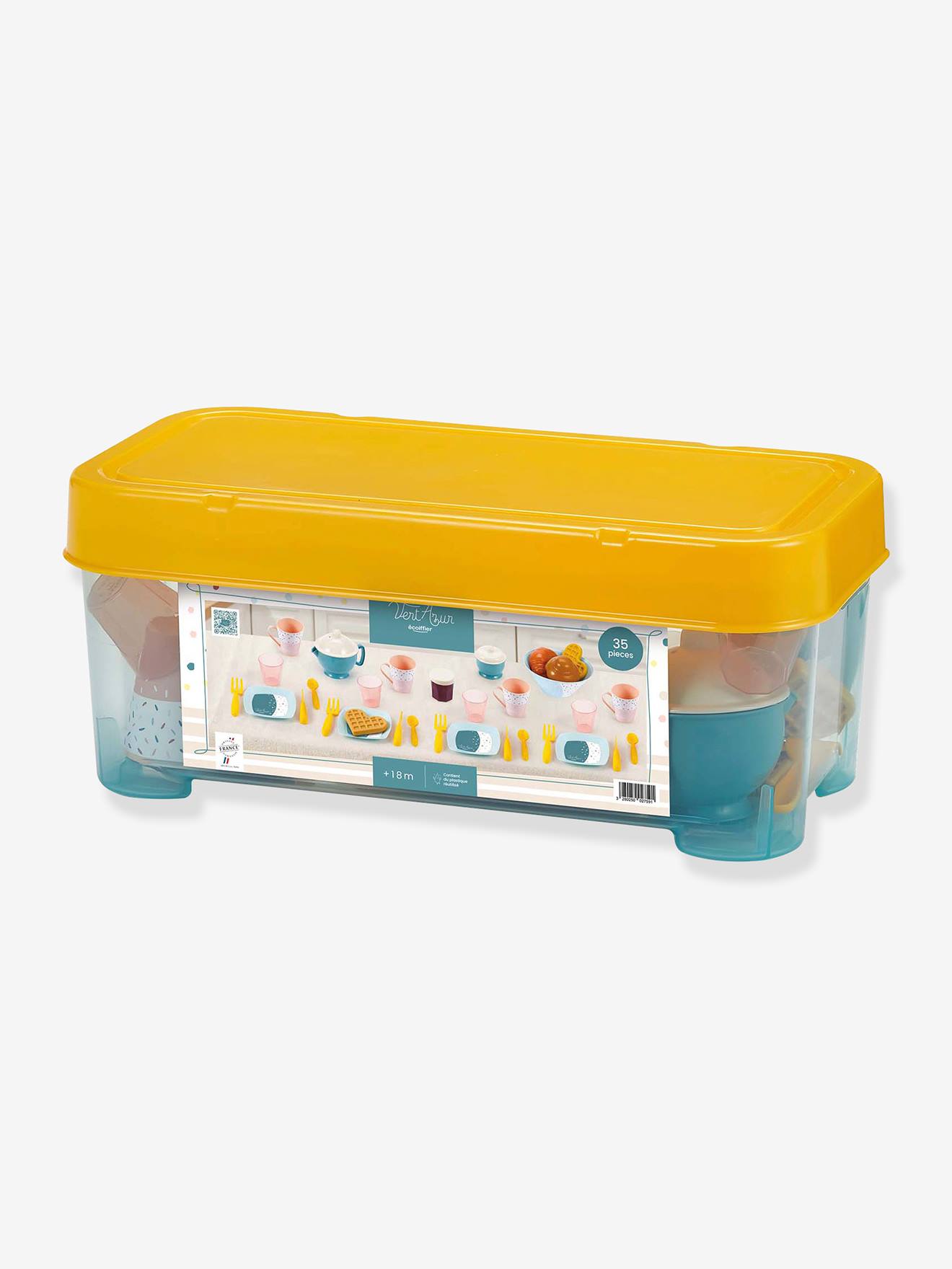 Ecoiffier Kinder Frühstücks-Set VERT AZUR ECOIFFIER - blau