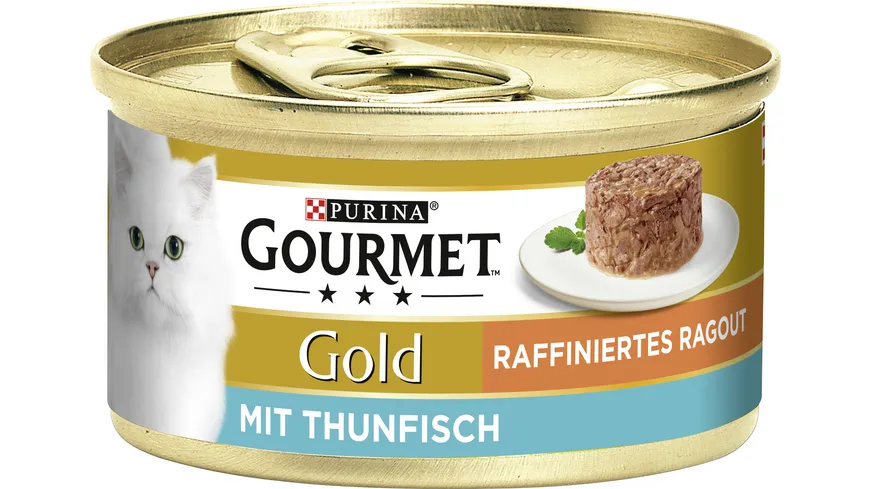 PURINA GOURMET Gold Raffiniertes Ragout mit Thunfisch 85 g