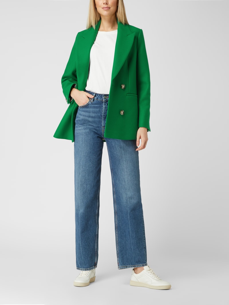 Blazer aus Wolle Modell 'Cindy Ann' in grün