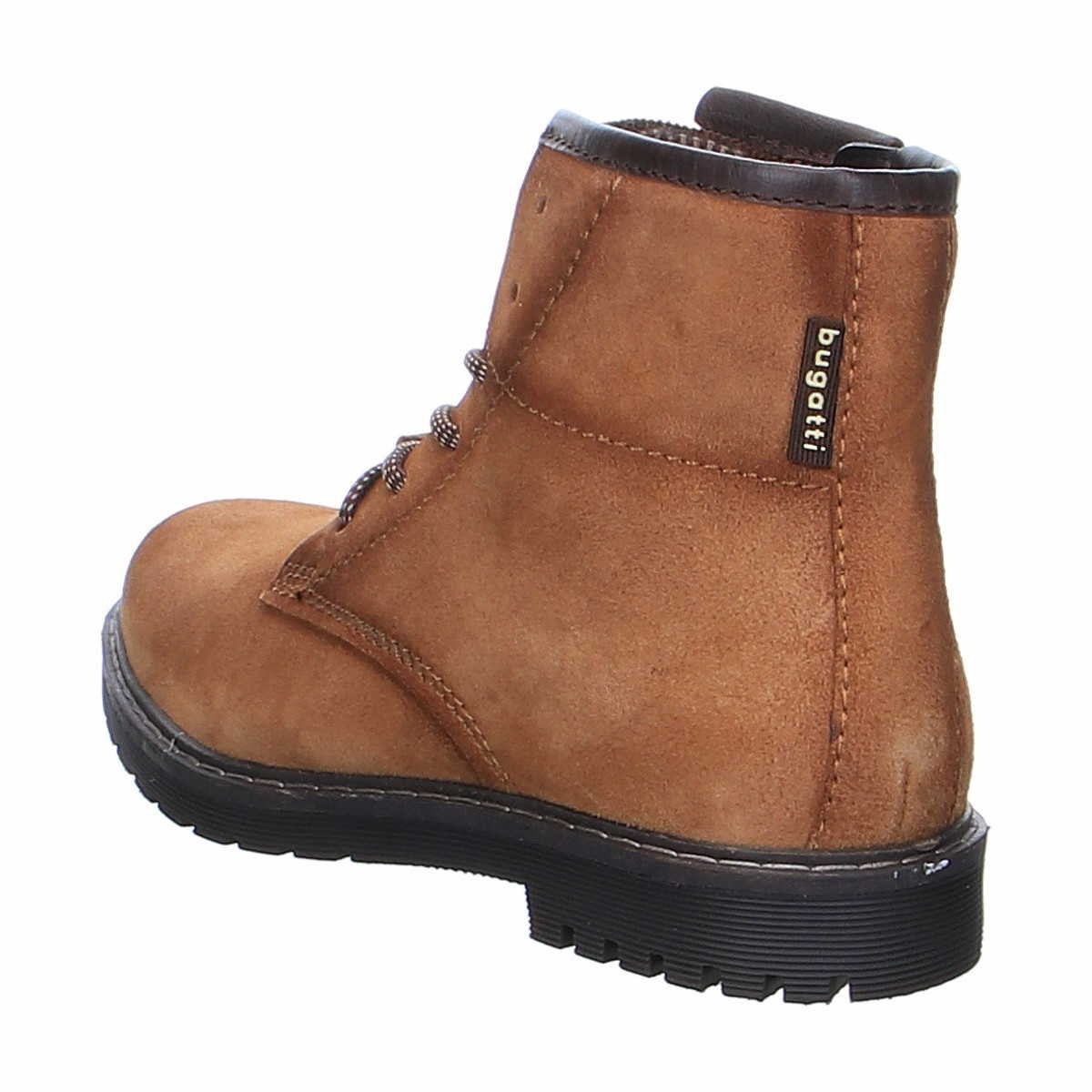 BUGATTI Schnür-Stiefeletten beige