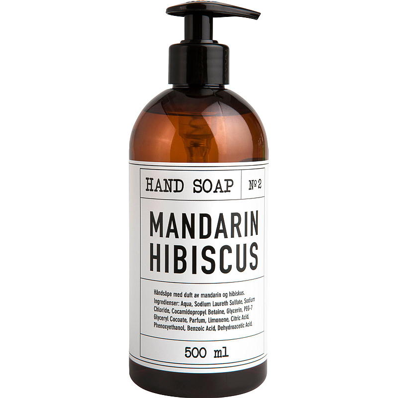 Soft Håndsåpe 500 ml Mandarin/Hibiscus