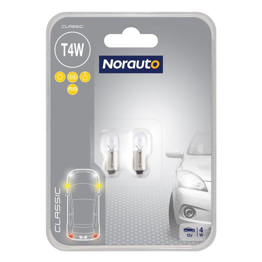 Norauto T4W Glühlampe, 2 Stück - ATU