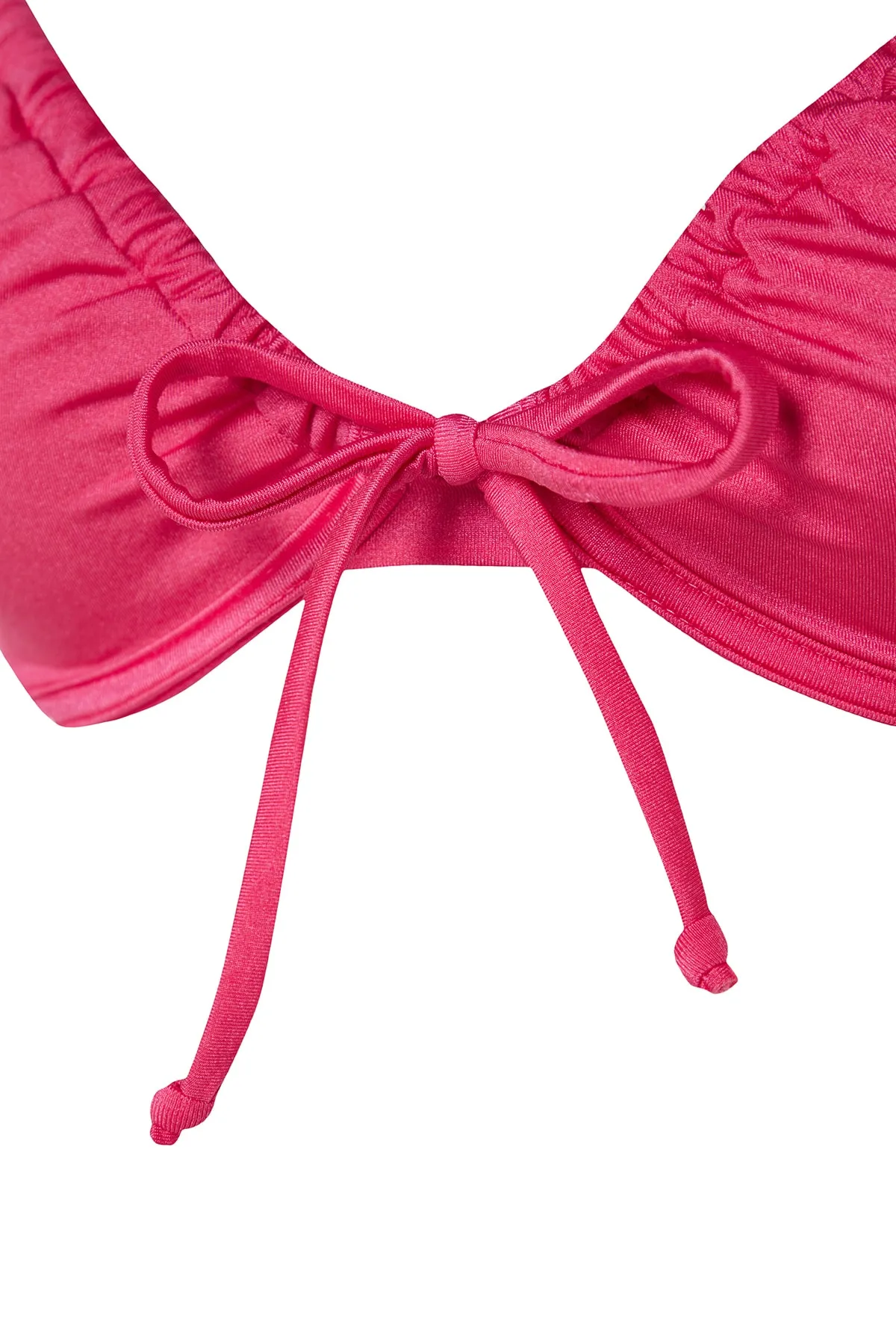 Trendyol Collection  Fuchsia Balconette-Tunnel-Bikini-Set aus brasilianischem Bikini-Set TBESS22BT0021