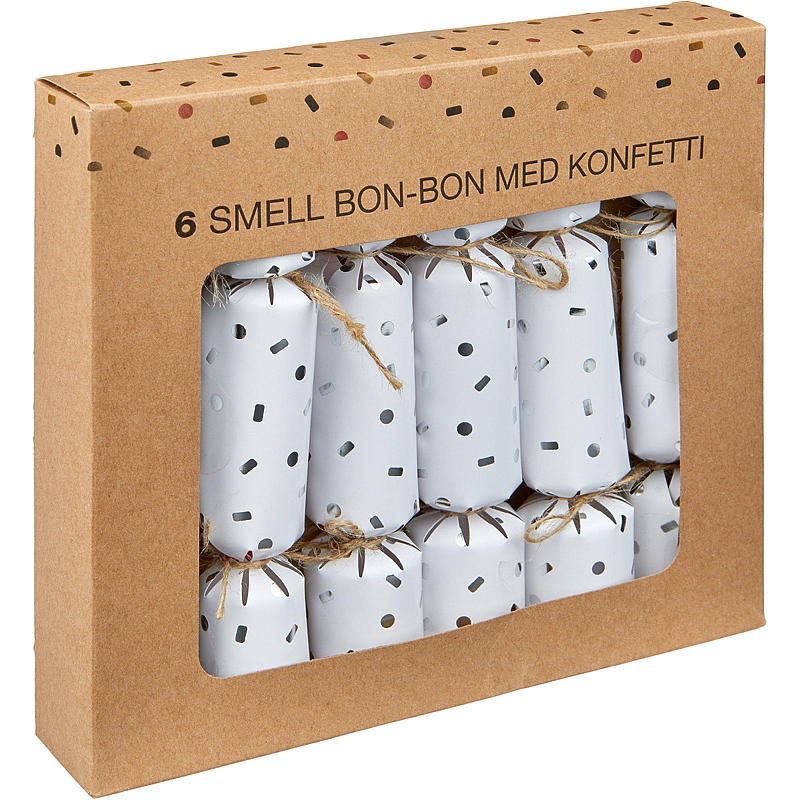 Giform Smellbonbon m/konfetti 6 stk