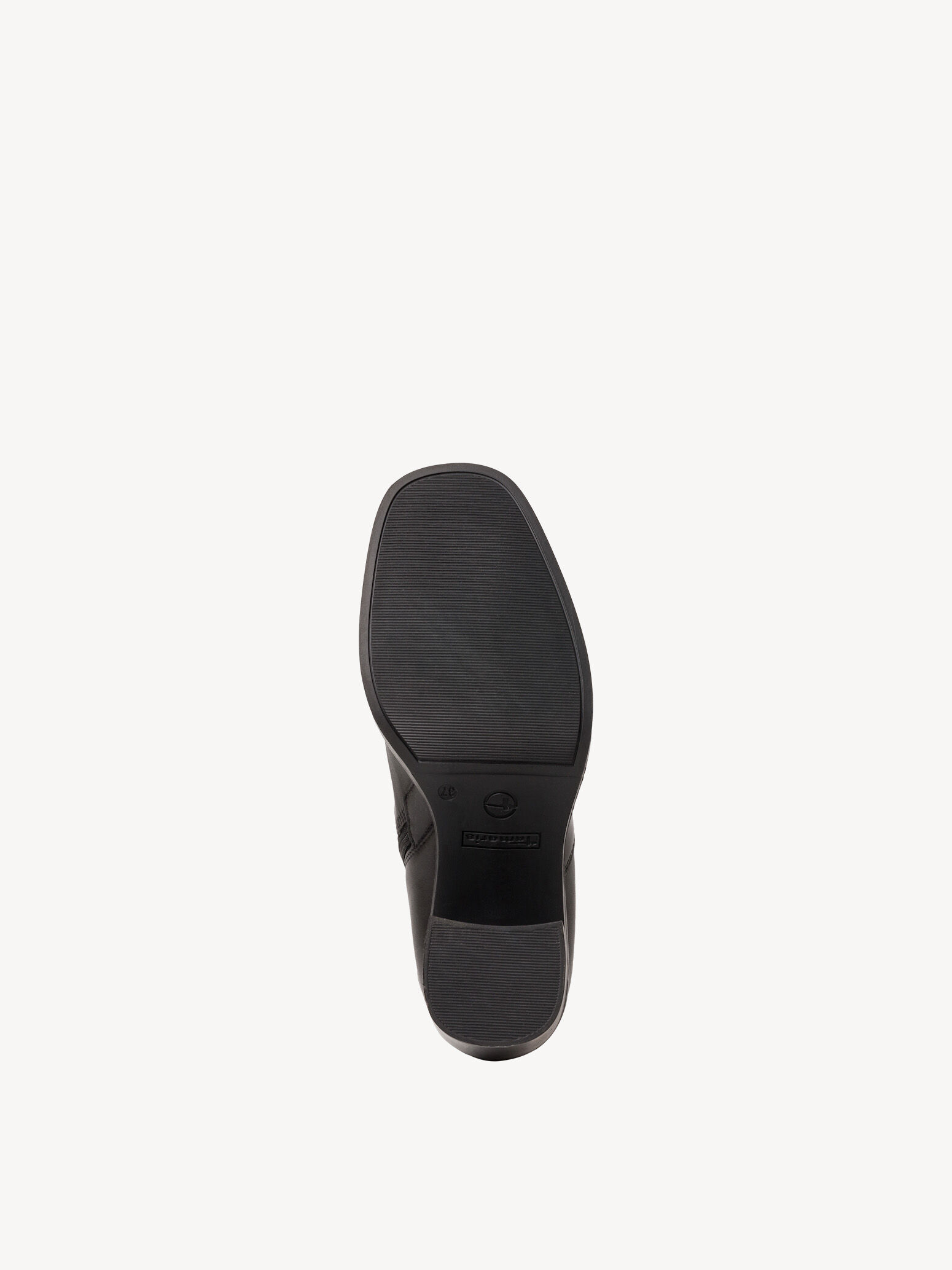 Bottine Chelsea en cuir - noir
