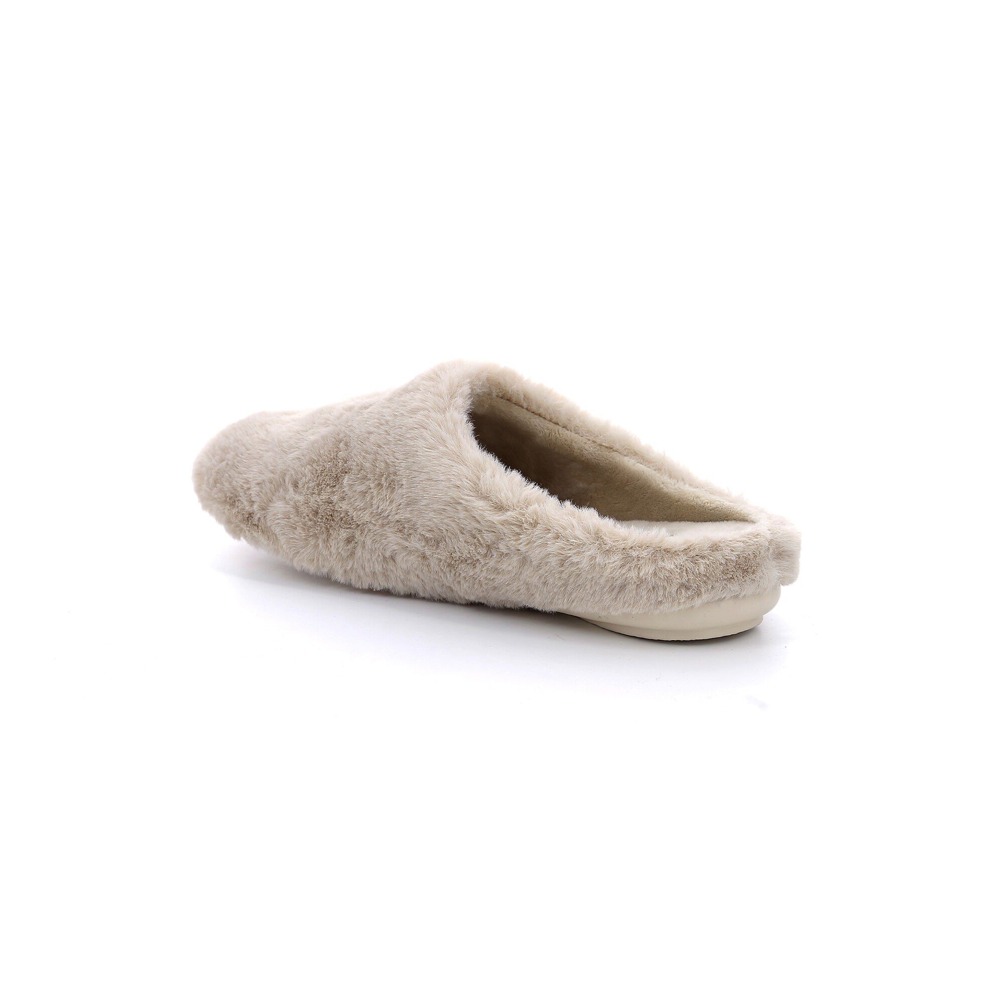 Mules femme en fausse fourrure DIM
