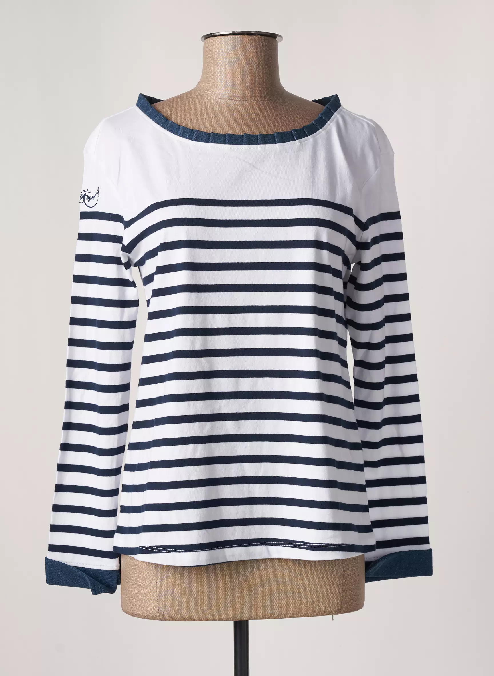Breizh Angel Tshirts Femme couleur bleu