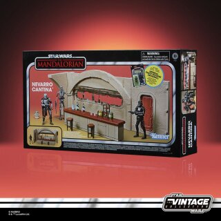** % SALE % ** Star Wars The Mandalorian Vintage Collection Nevarro Cantina mit Imperial Death Trooper (Nevarro)