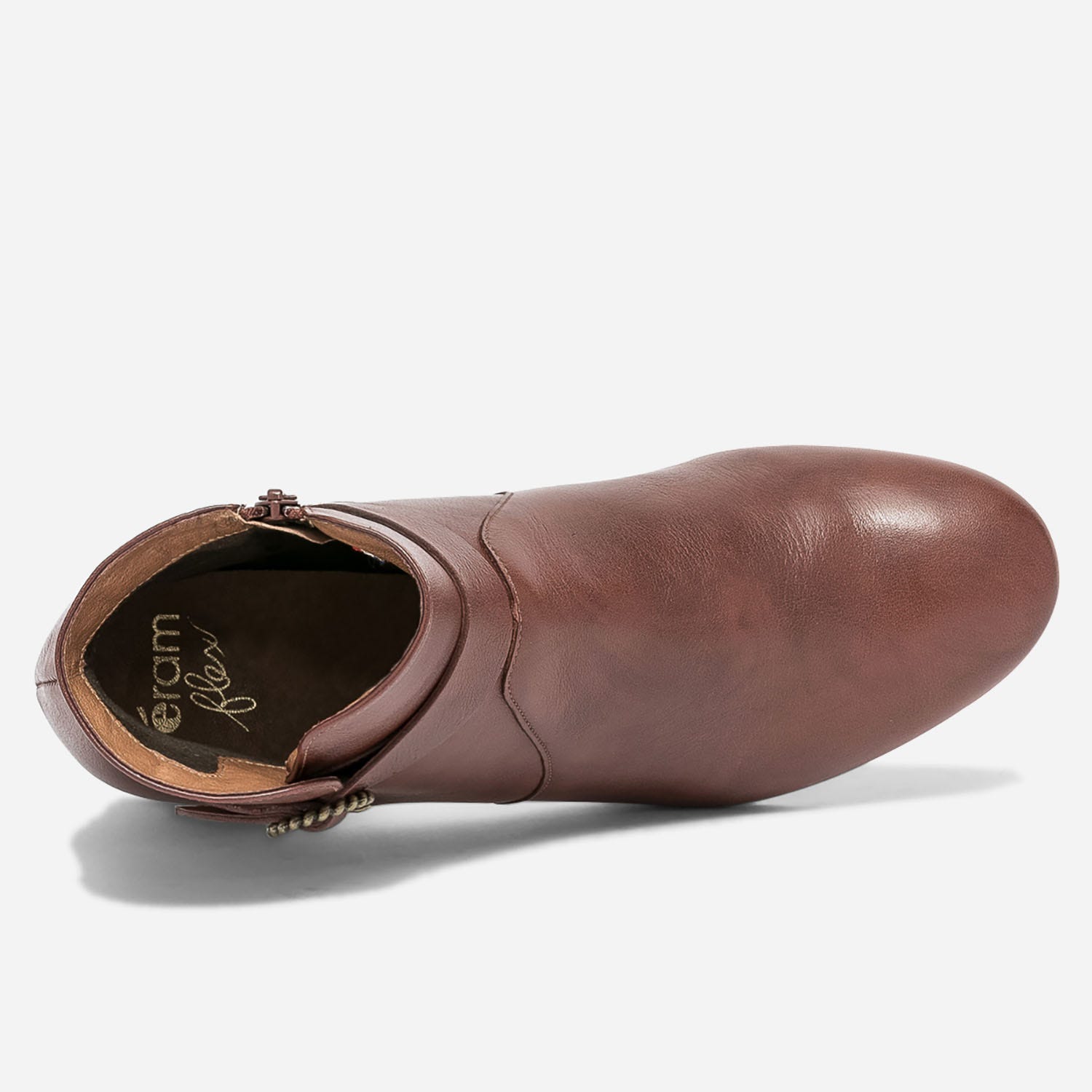 Boots ERAM FLEX marron avec bride à boucle